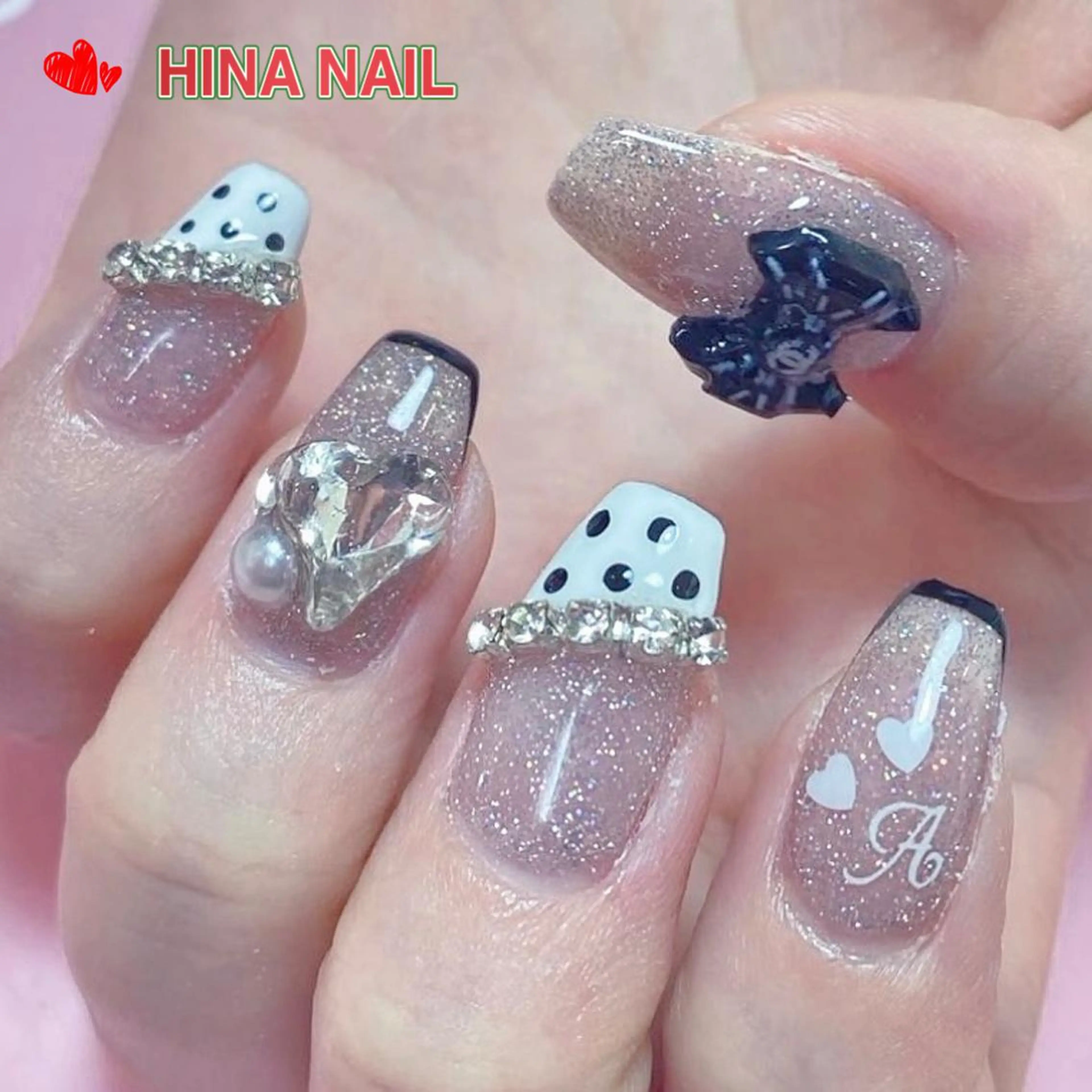 ネイル 持ち込み Diamond ✨のネイルデザイン