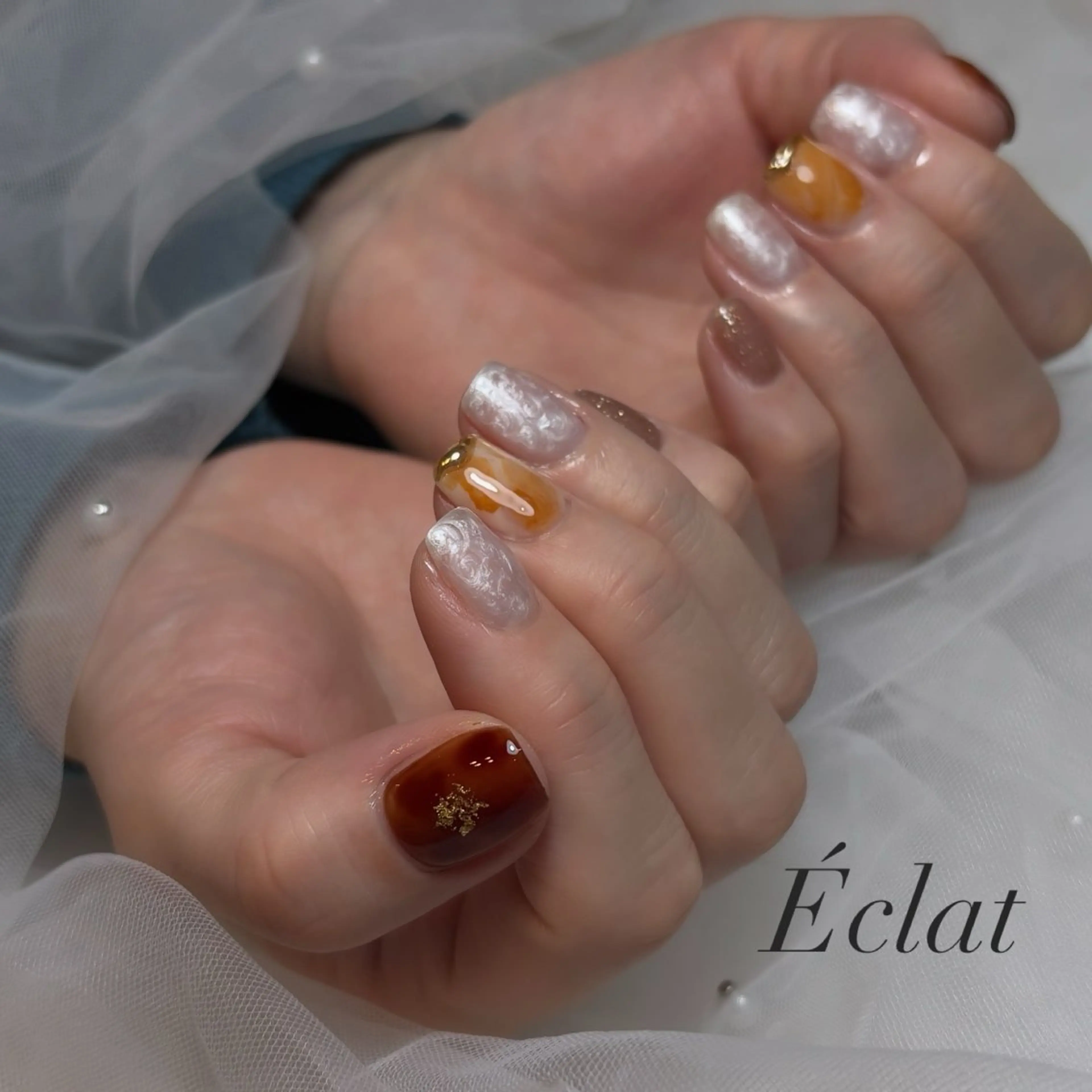 ネイル ハンドネイル nail salon Éclatのネイルデザイン