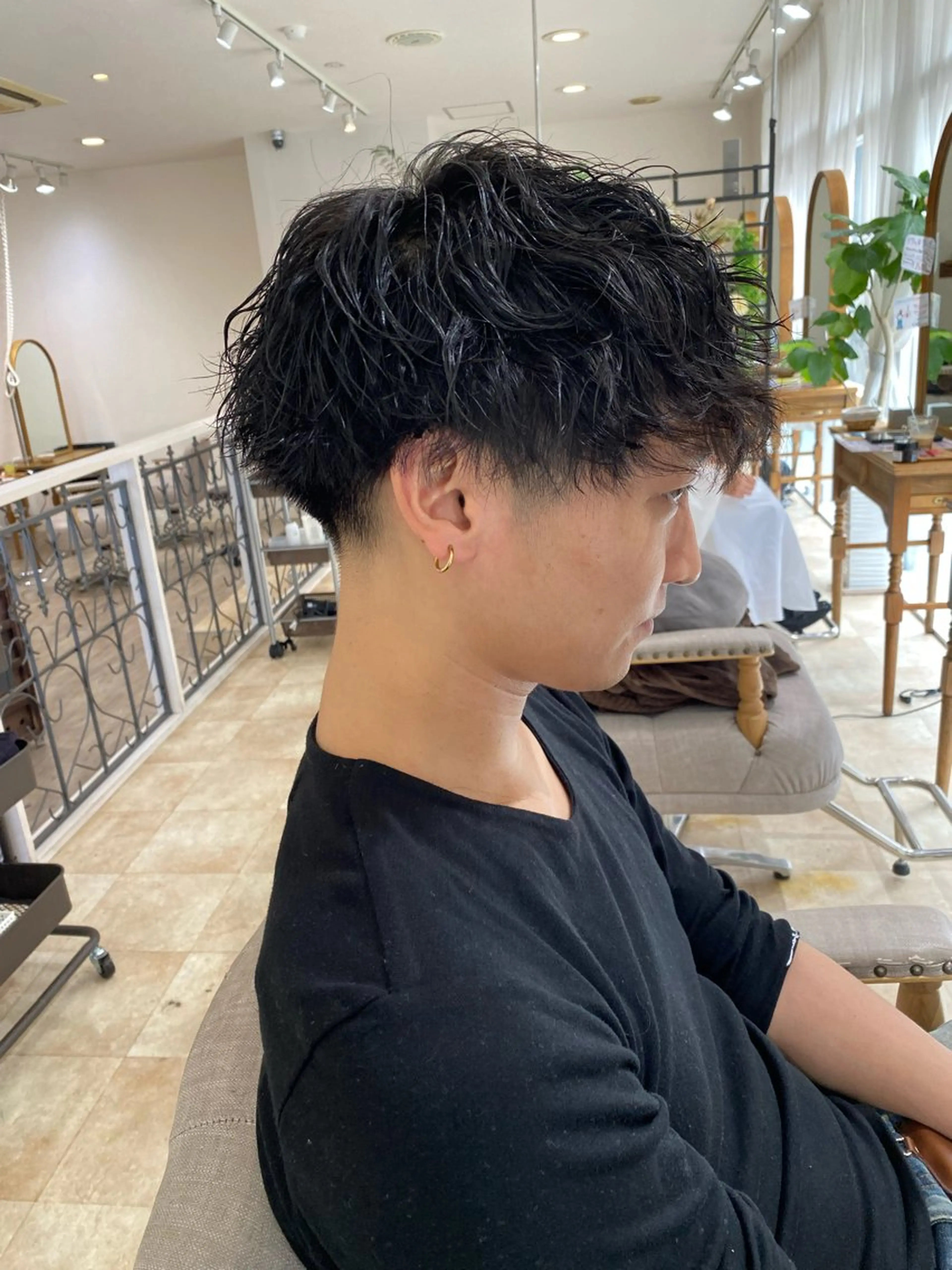 メンズ カット パーマ Sanctuary with Eden所属・山本 銘子のヘアスタイル