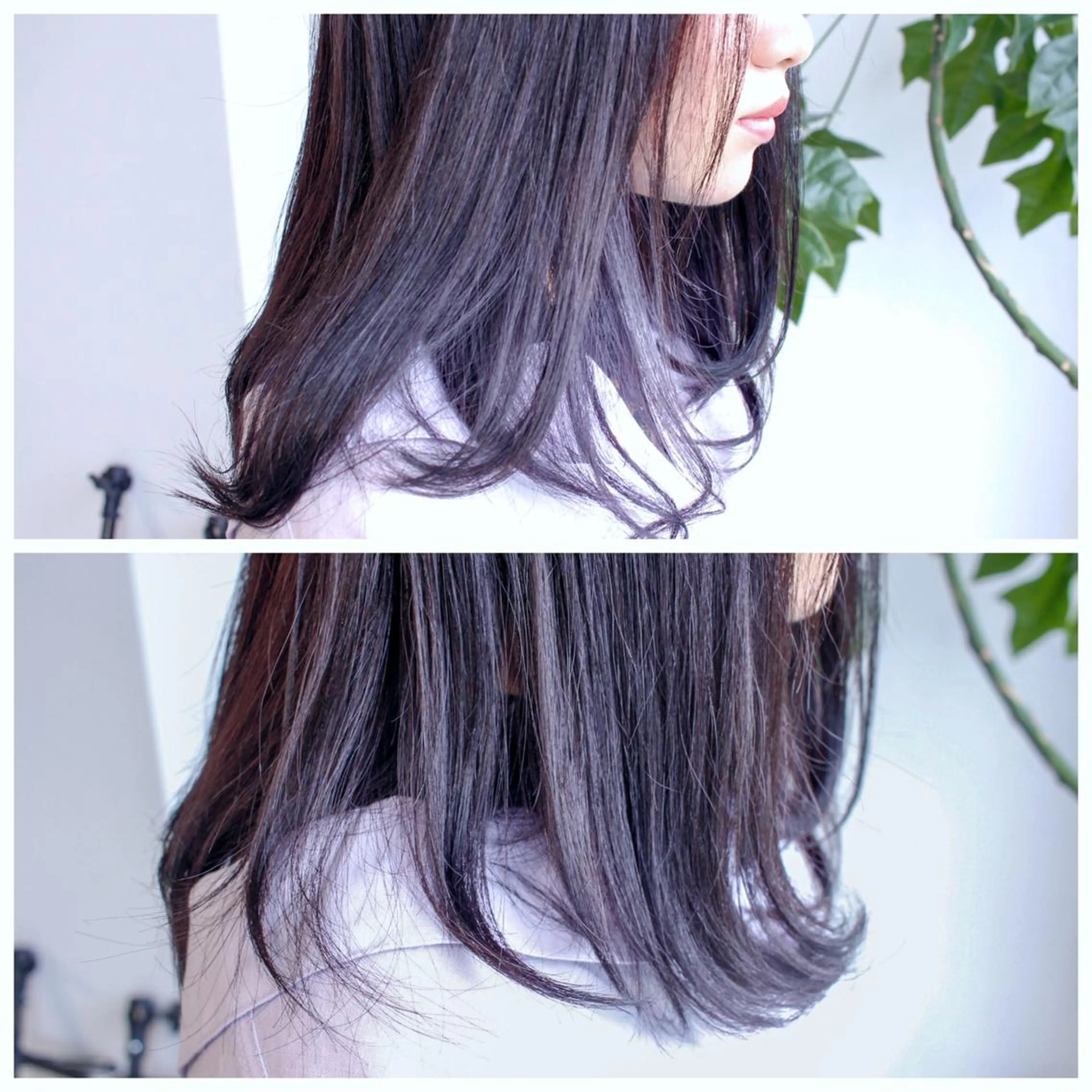 セミロング カラー ブリーチ ブルーカラー 透明感カラー イルミナカラー インナーカラー ヘアカラー BOB🌟ハイトーン /ブリーチ/TAKUのヘアスタイル