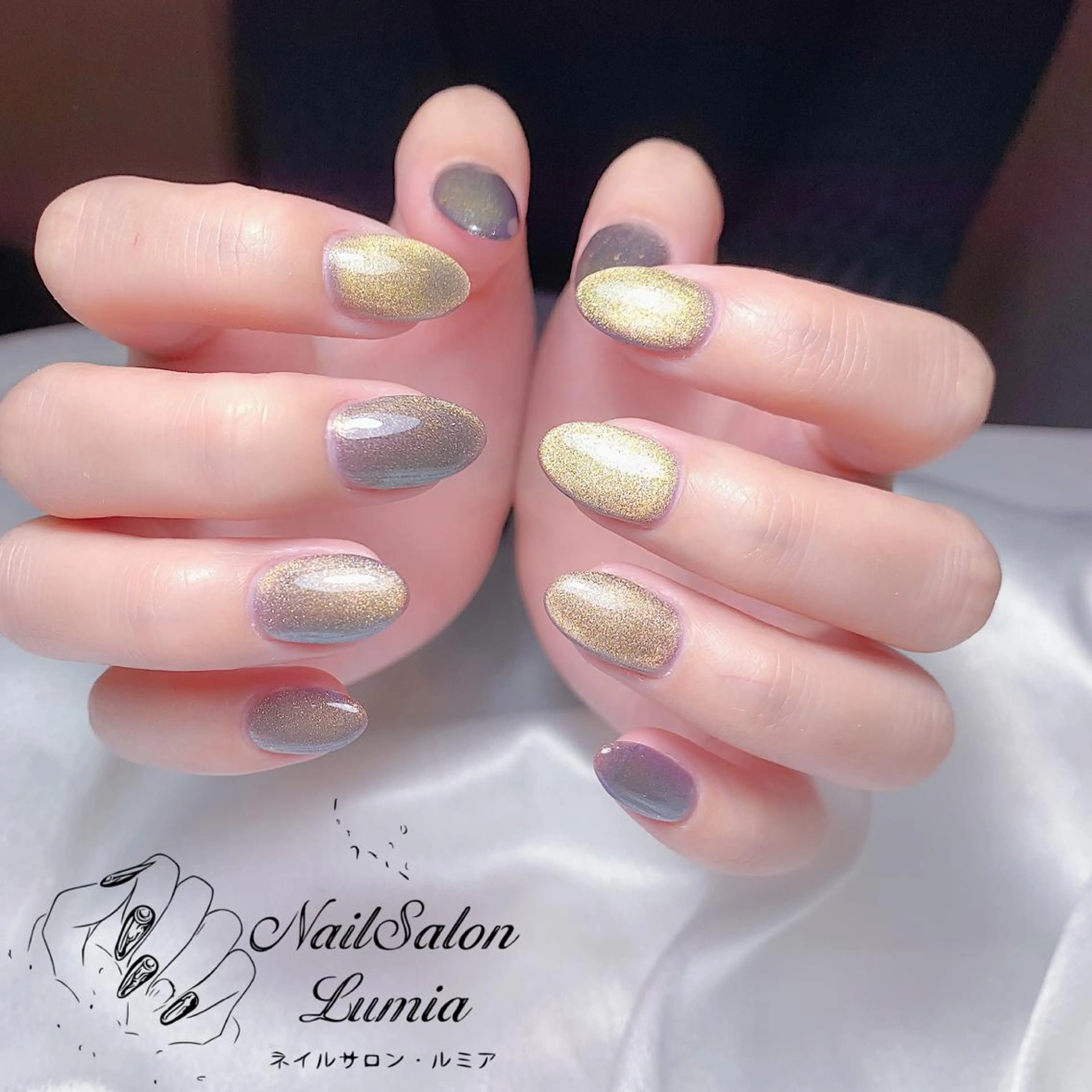 ネイル ハンドネイル ネイルサロン ルミア Lumia 店長のネイルデザイン
