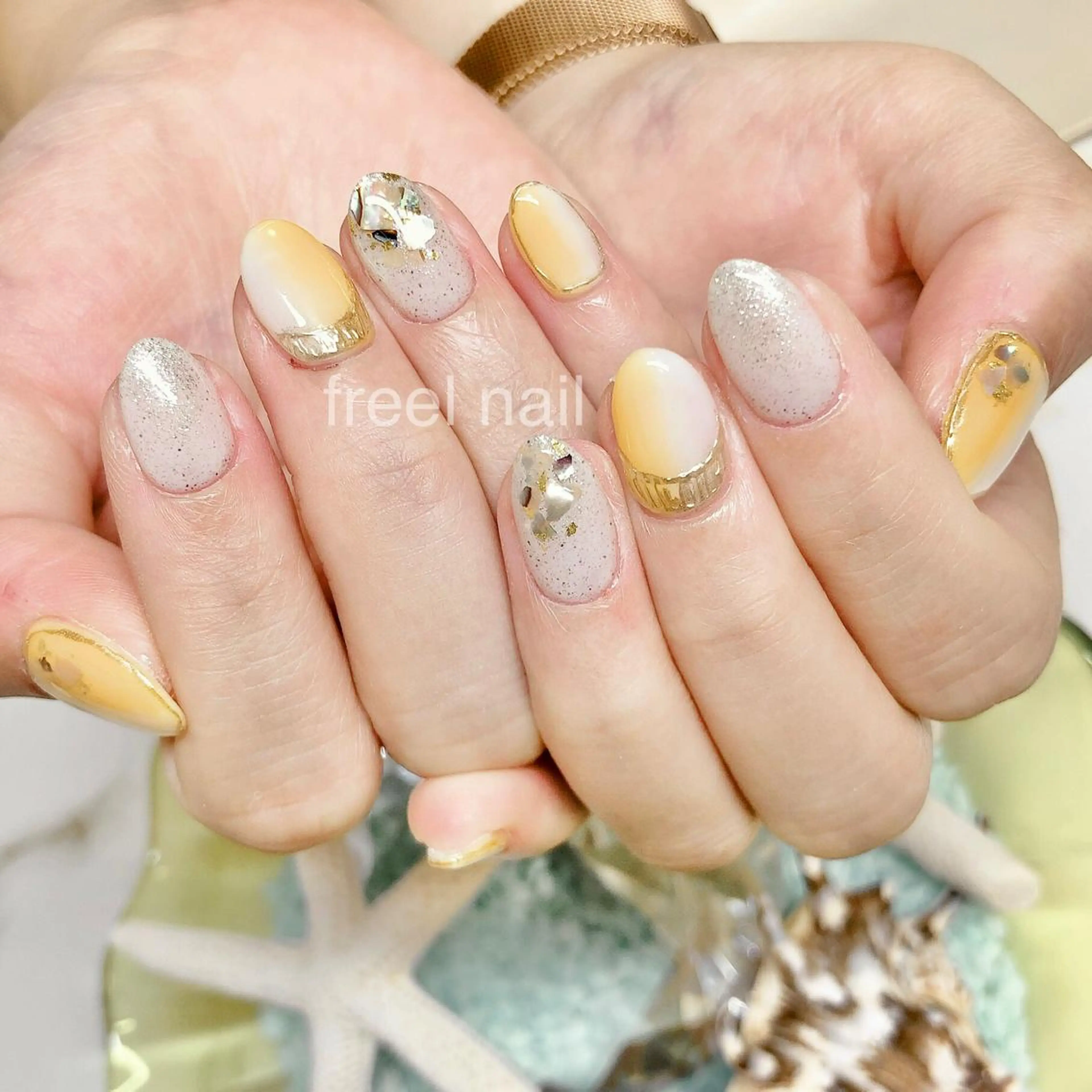 ネイル ハンドネイル freel Beautyのネイルデザイン