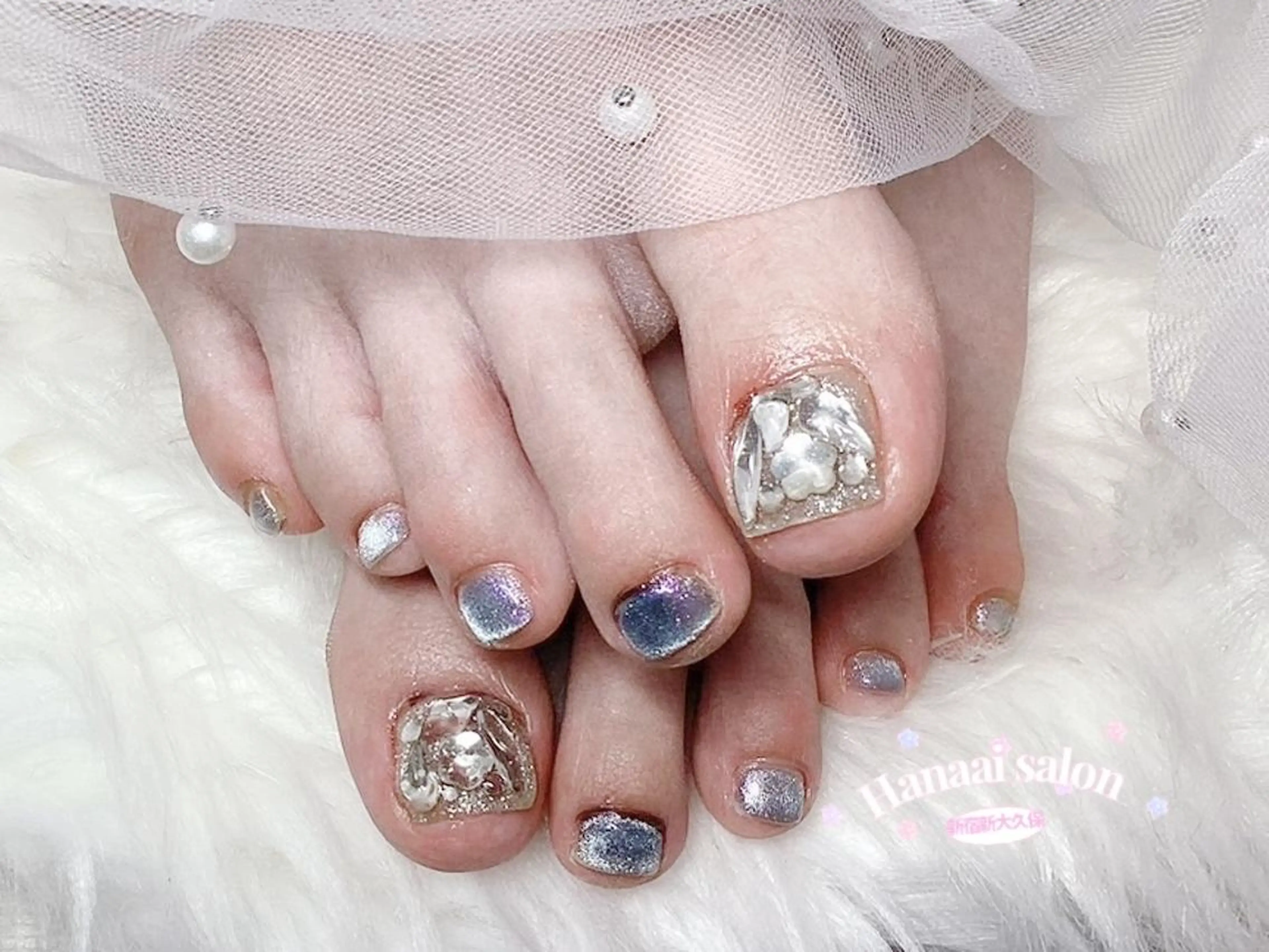 【オフ込】定額Aフットコースシンプル可愛い、カラー変更可6980円⇒5980円の写真