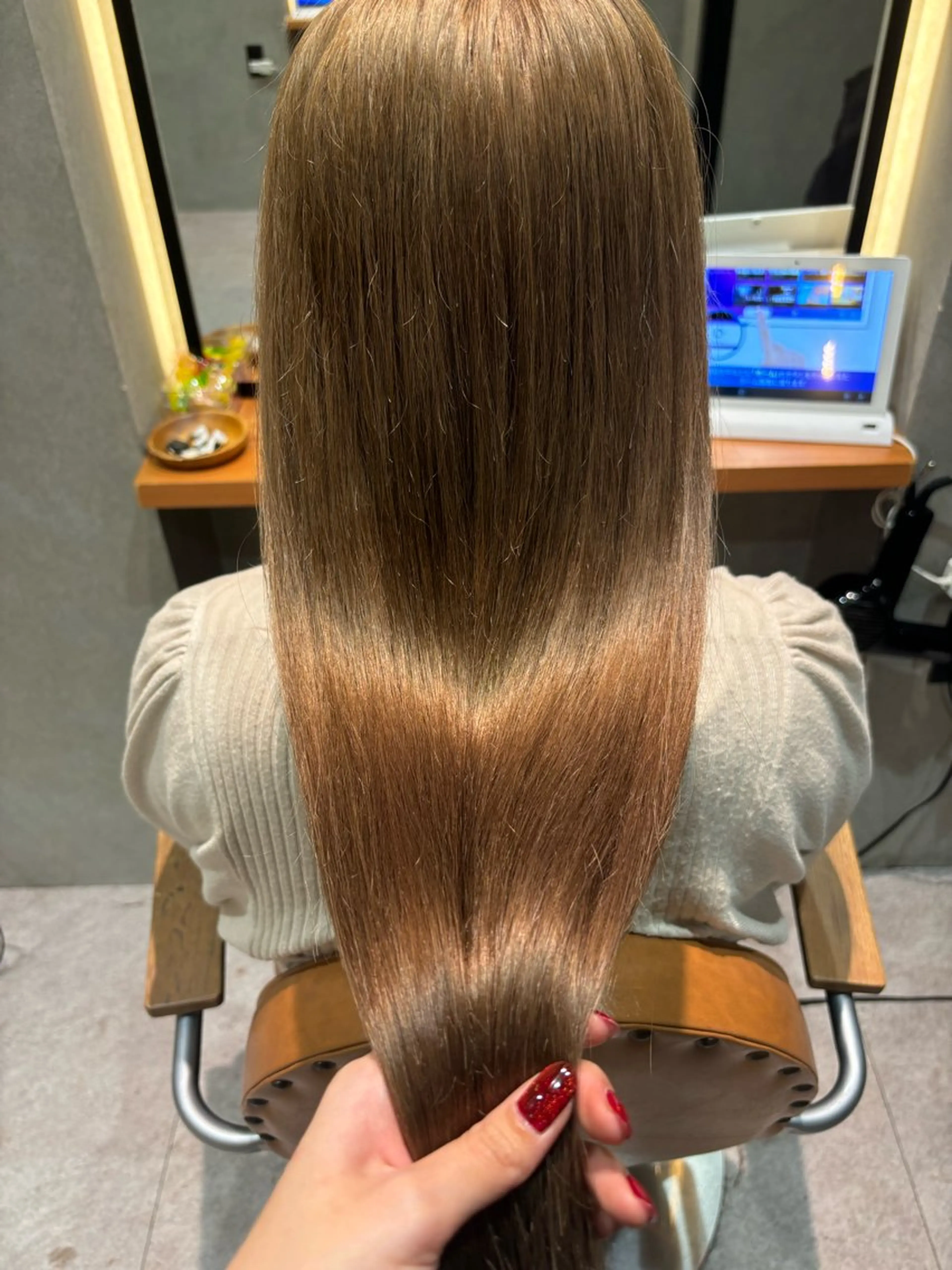 カラー トリートメント La fith hair liebe 京都駅前店所属・京都駅☆髪質改善 🎀アミ🎀のヘアスタイル