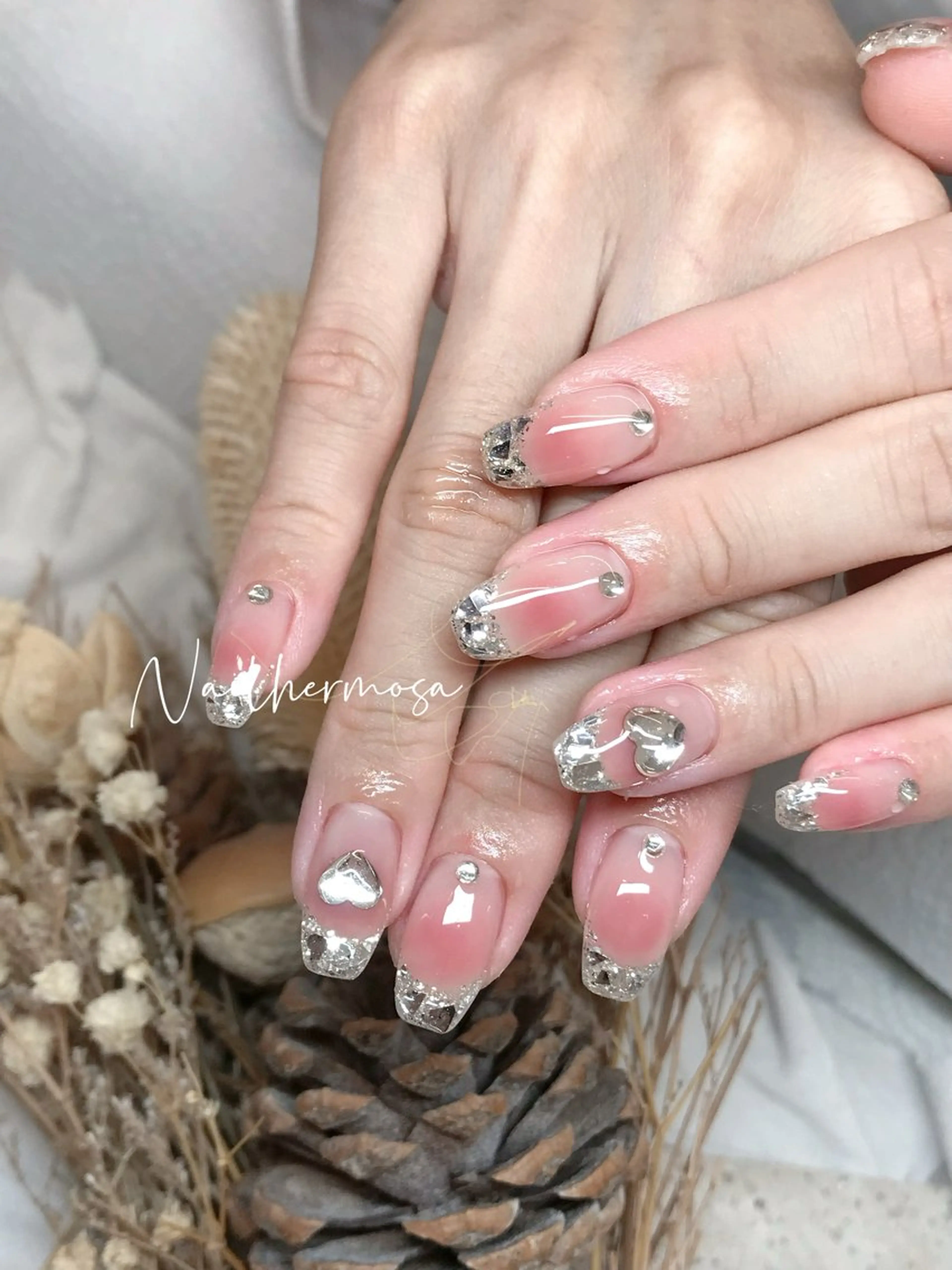 ネイル 長さ出し フラッシュネイル フットネイル ジェルネイル マグネットネイル ハンドネイル ネイル エルモサのネイルデザイン