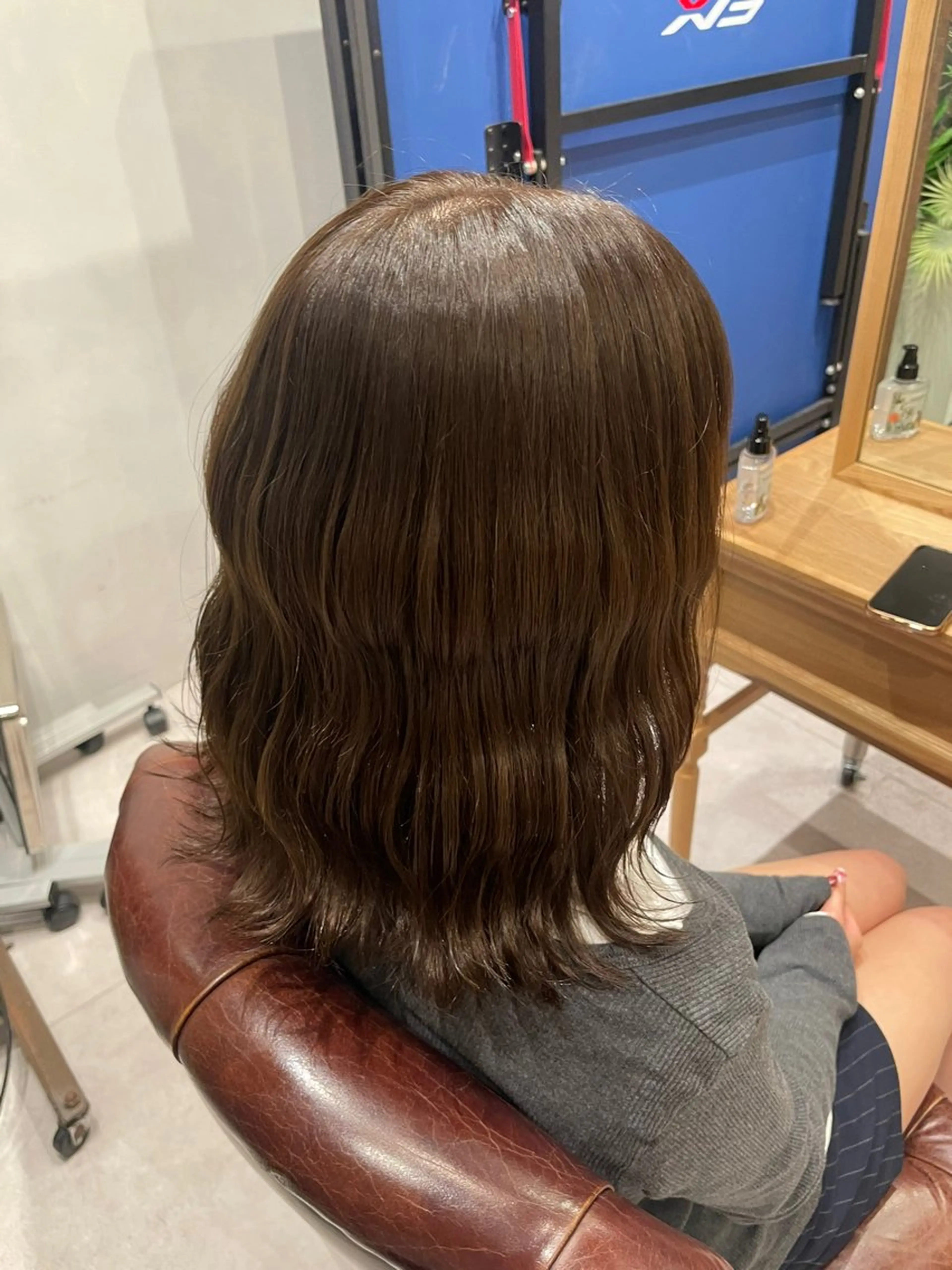 ミディアム cloe中目黒店所属・Cloe中目黒店 さなのヘアスタイル