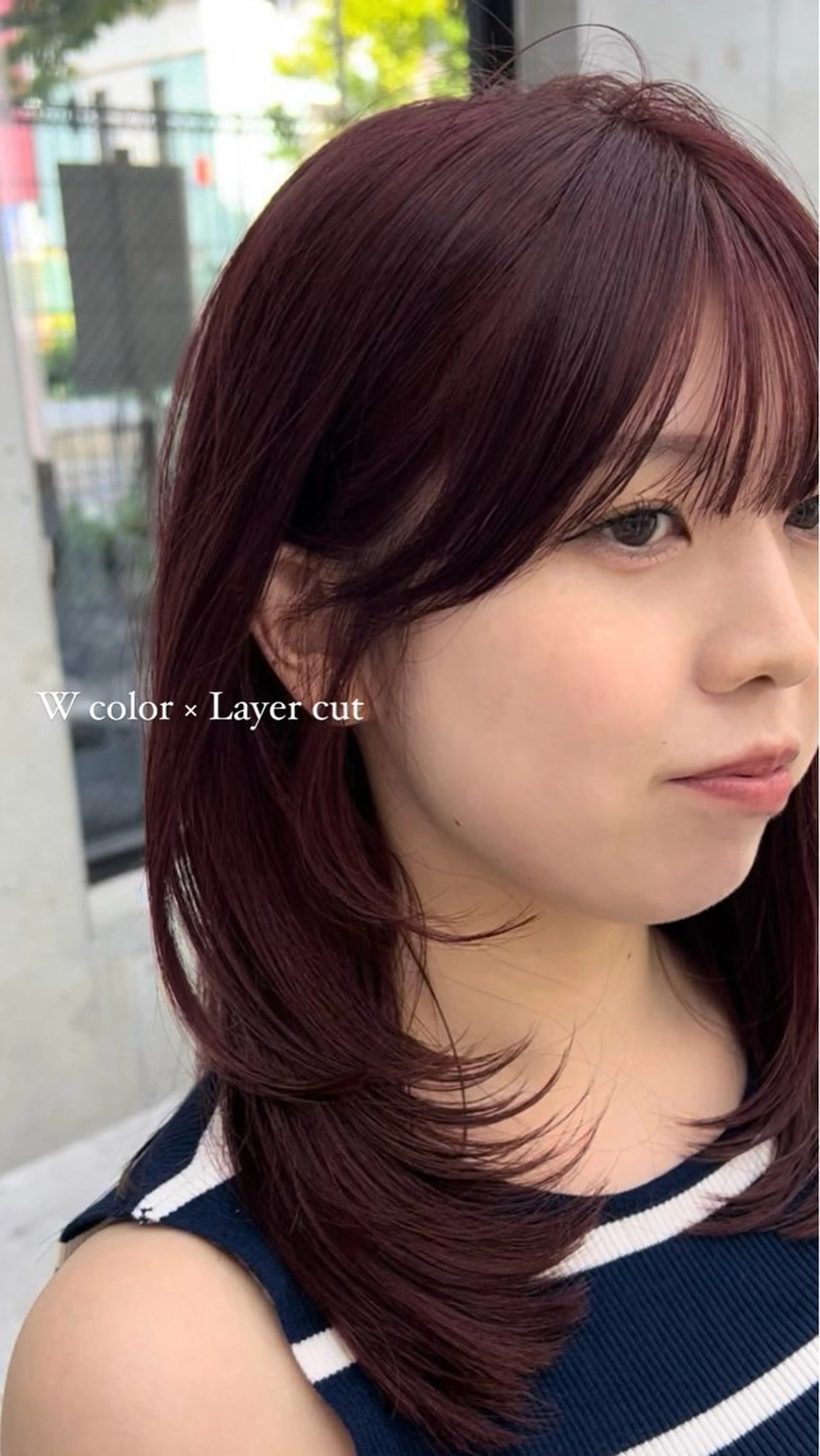 ミディアム i.blue所属・似合わせカット/ ヘアメイク/naruのヘアスタイル