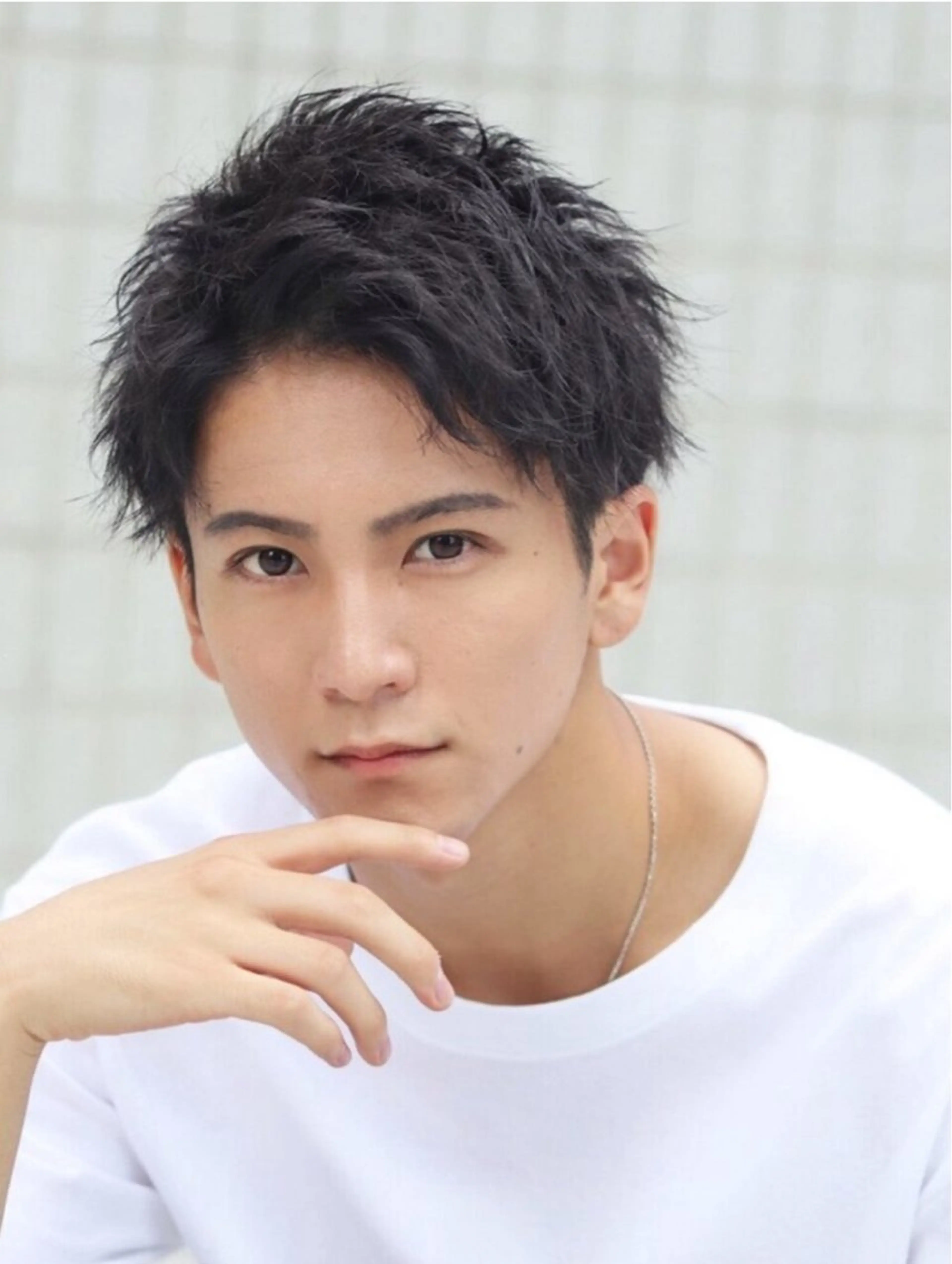 ショート パーマ メンズ 外国人風カラー職人 レオのヘアスタイル