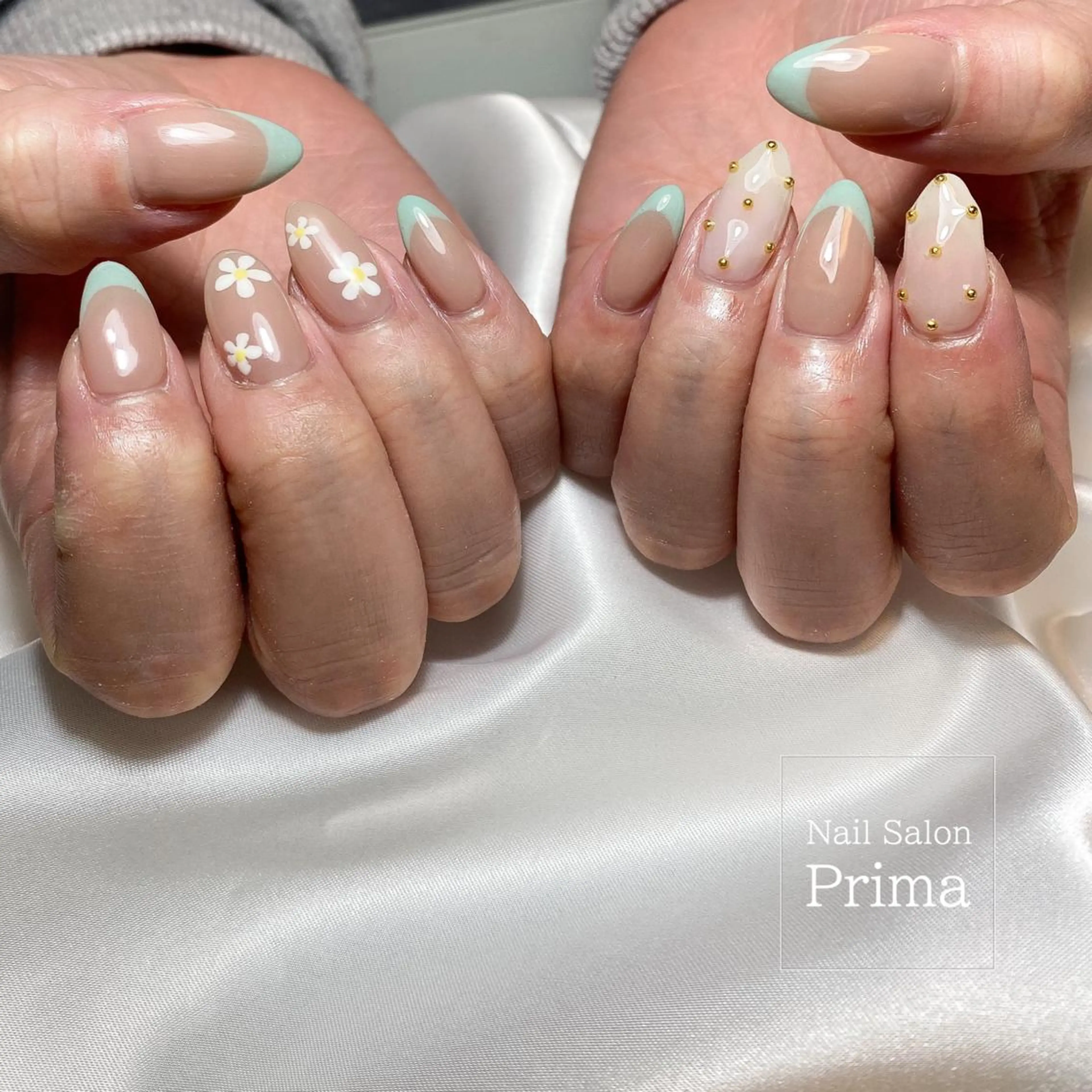 セミロング ネイル SalonPrima Nail & Eyeのマツエク・マツパデザイン