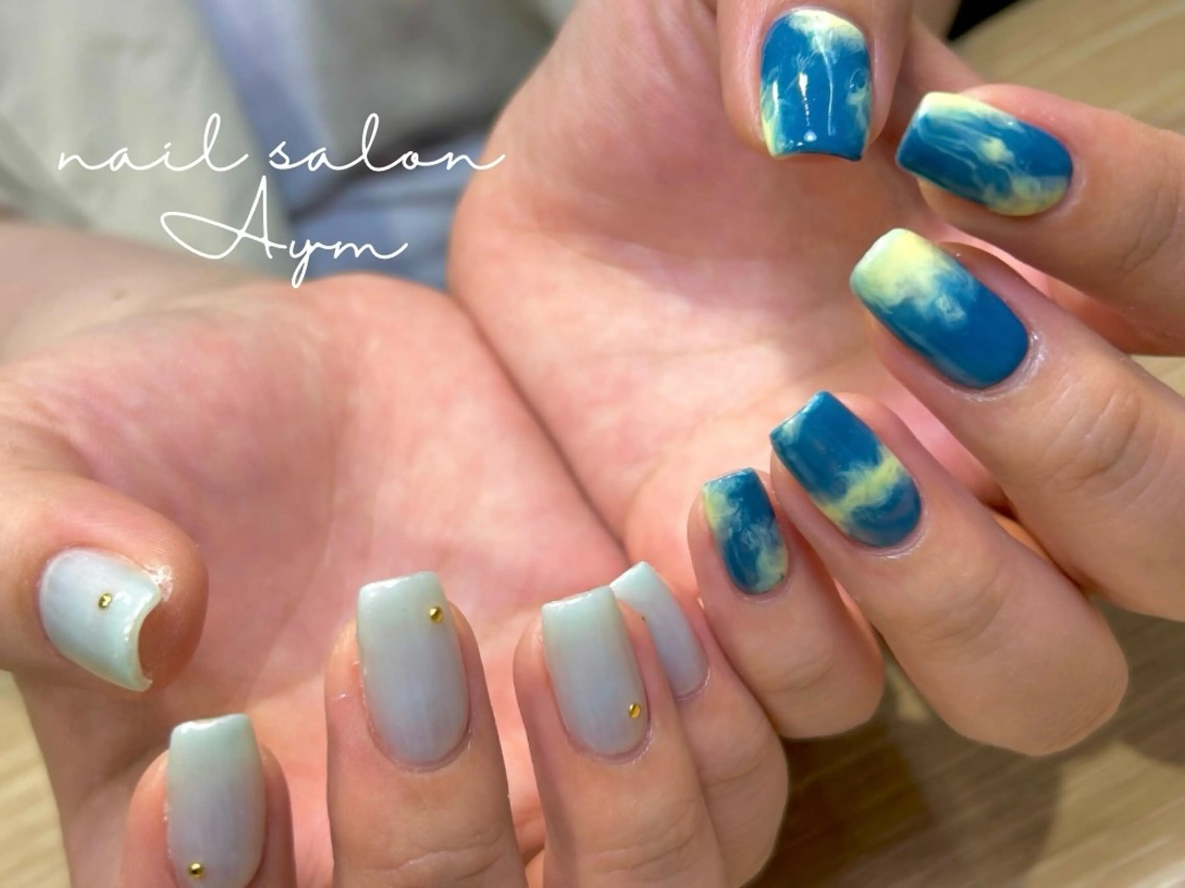ネイル ニュアンスネイル nail salon Aymのネイルデザイン