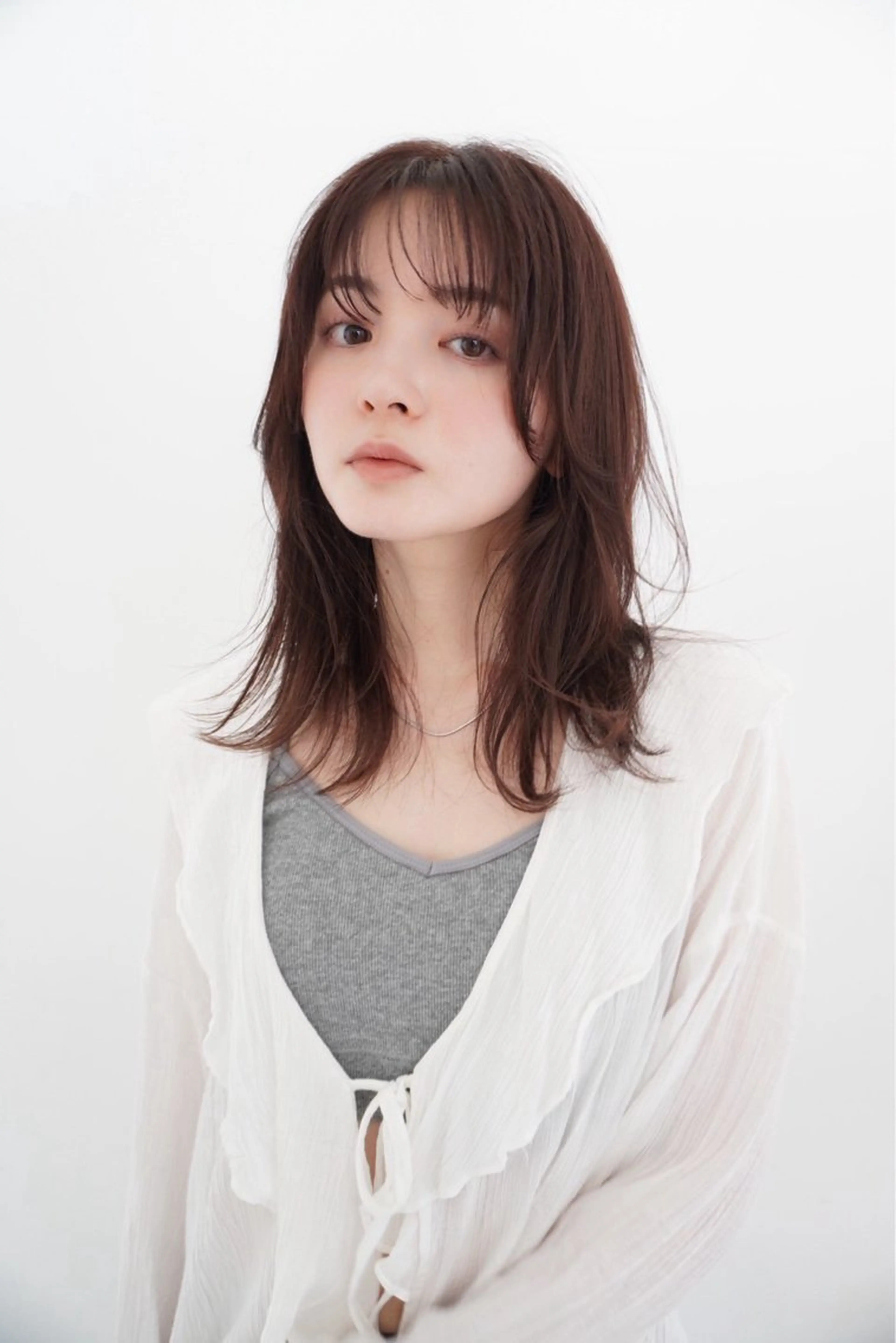 セミロング レイヤーカット SHEA.所属・表参道SHEA Am i／レイヤーカットのヘアスタイル