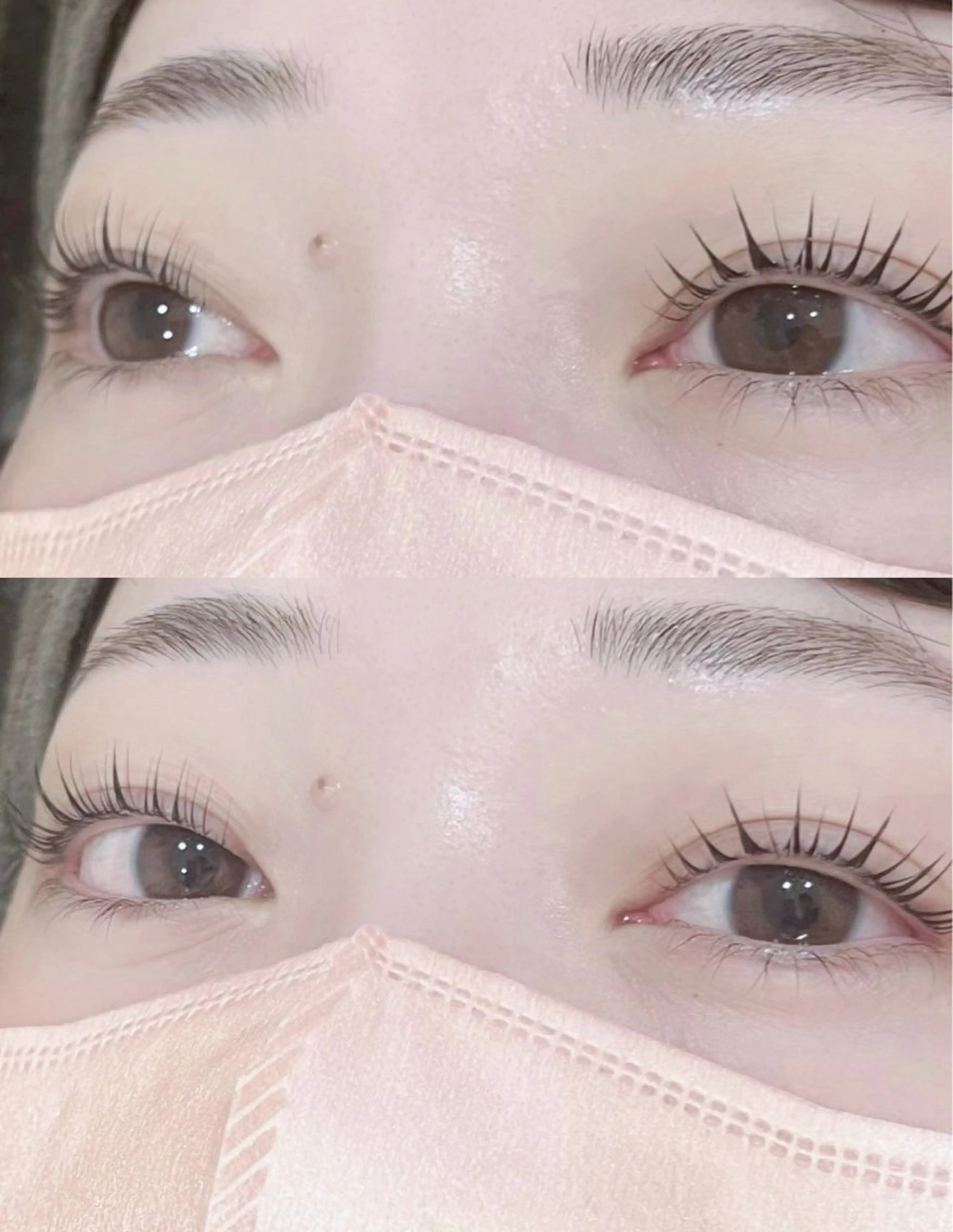 マツエク・マツパ パリジェンヌラッシュリフト 一重×まつ毛パーマ aimy.豊田店所属・aimy.豊田店 はるひのマツエク・マツパデザイン