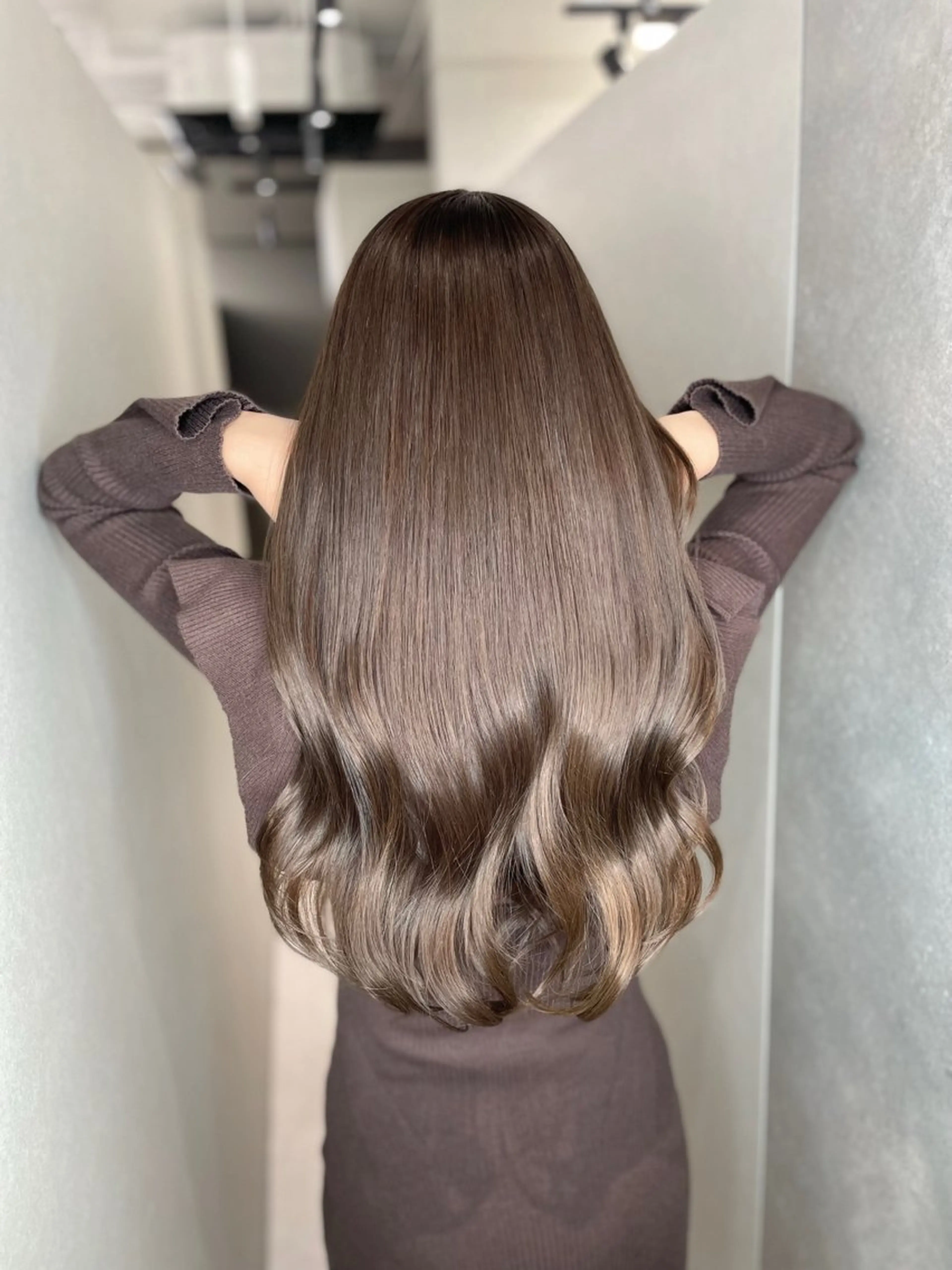 ロング カラー 透明感カラー 髪質改善 カット ヘアカラー トリートメント BOOTH share saron所属・今井 勝也のヘアスタイル