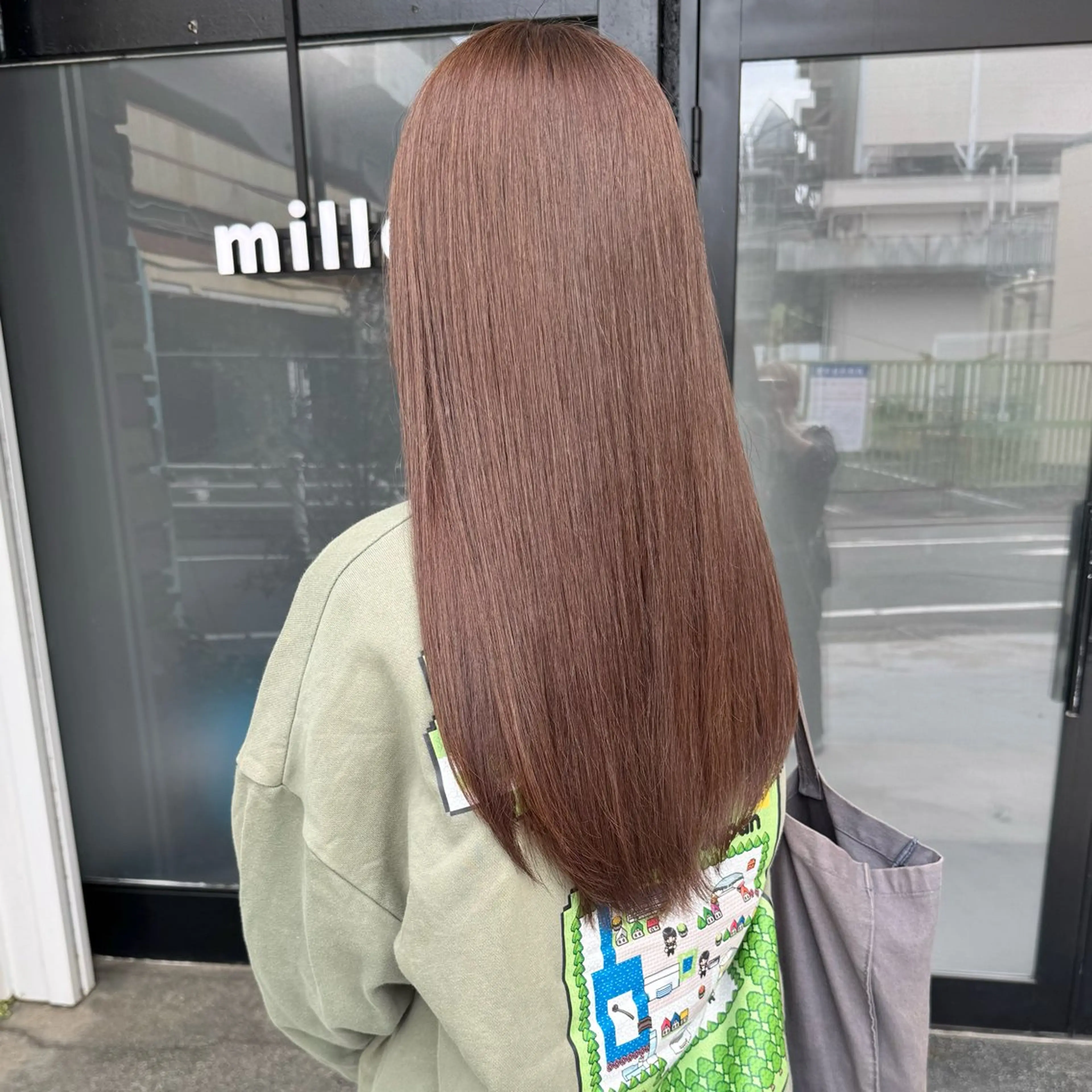 ロング カラー 暖色カラー/ブリーチ 🎀オビツメイ🎀のヘアスタイル