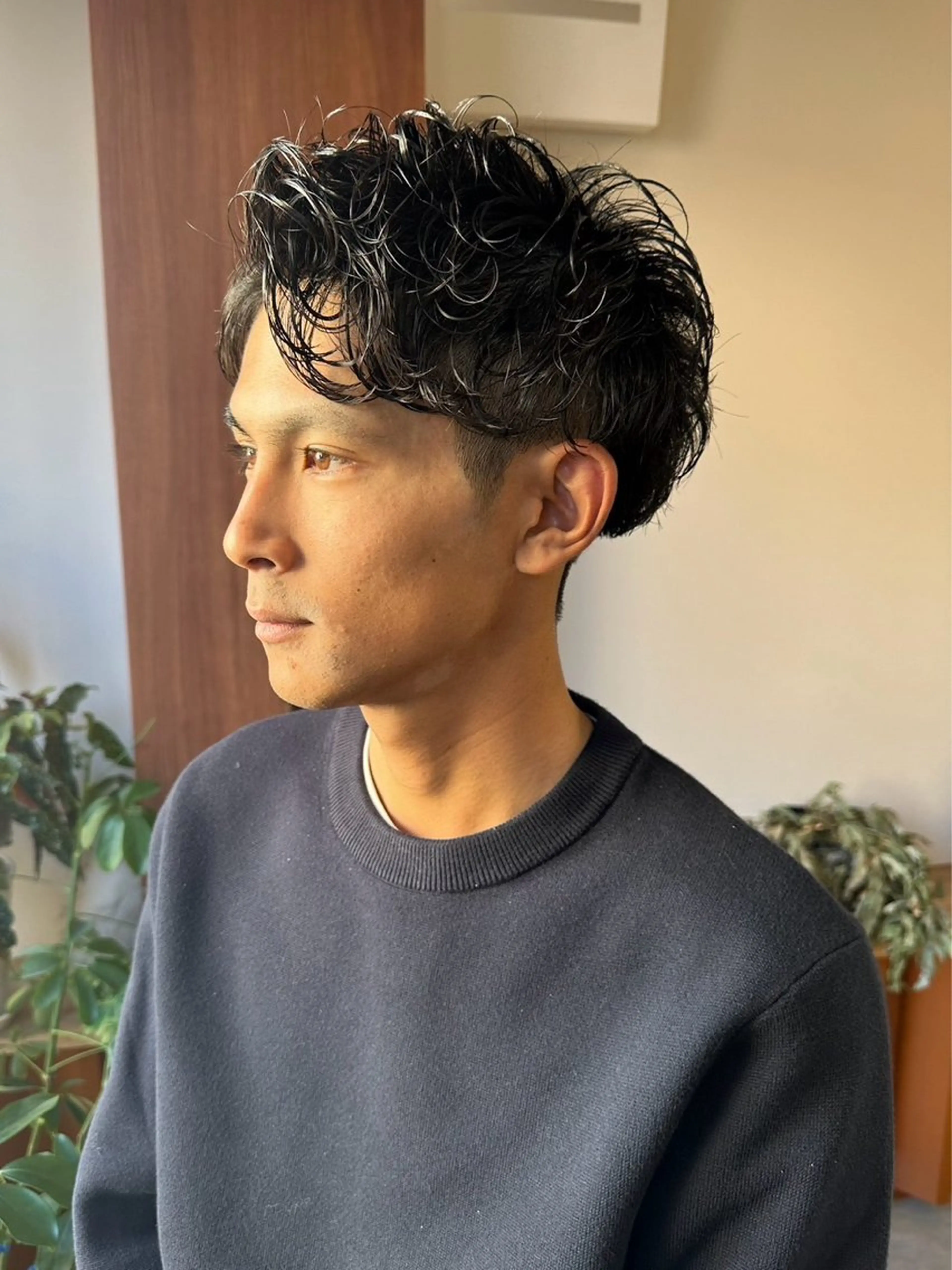 【新規限定】メンズカット＋ニュアンスパーマの写真