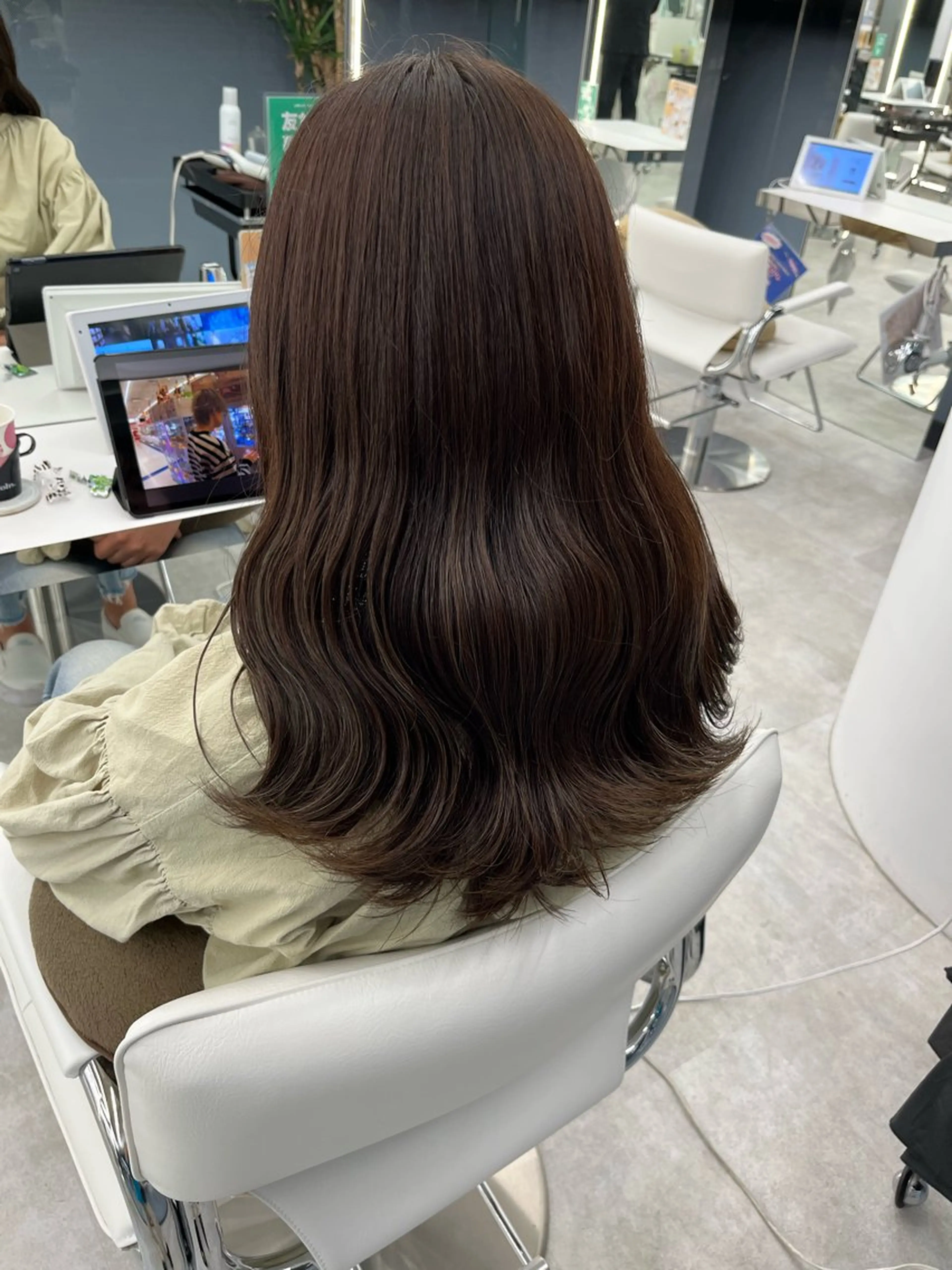 ロング カラー レイヤーカット×艶髪 /Ayanaのヘアスタイル