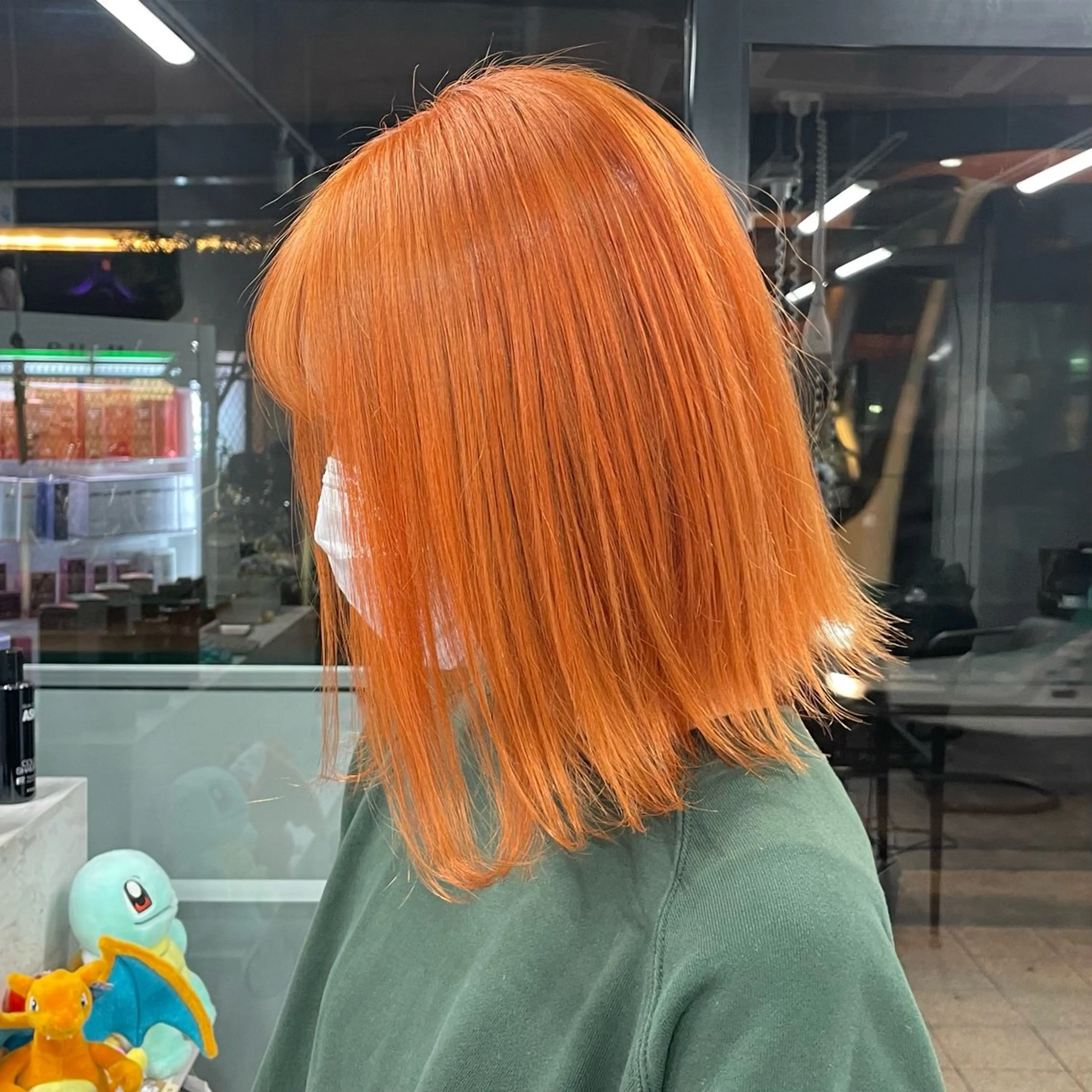 ミディアム ヘアカラー トリートメント 🌟ハイトーン/ボブ /RYOJU🌟のヘアスタイル