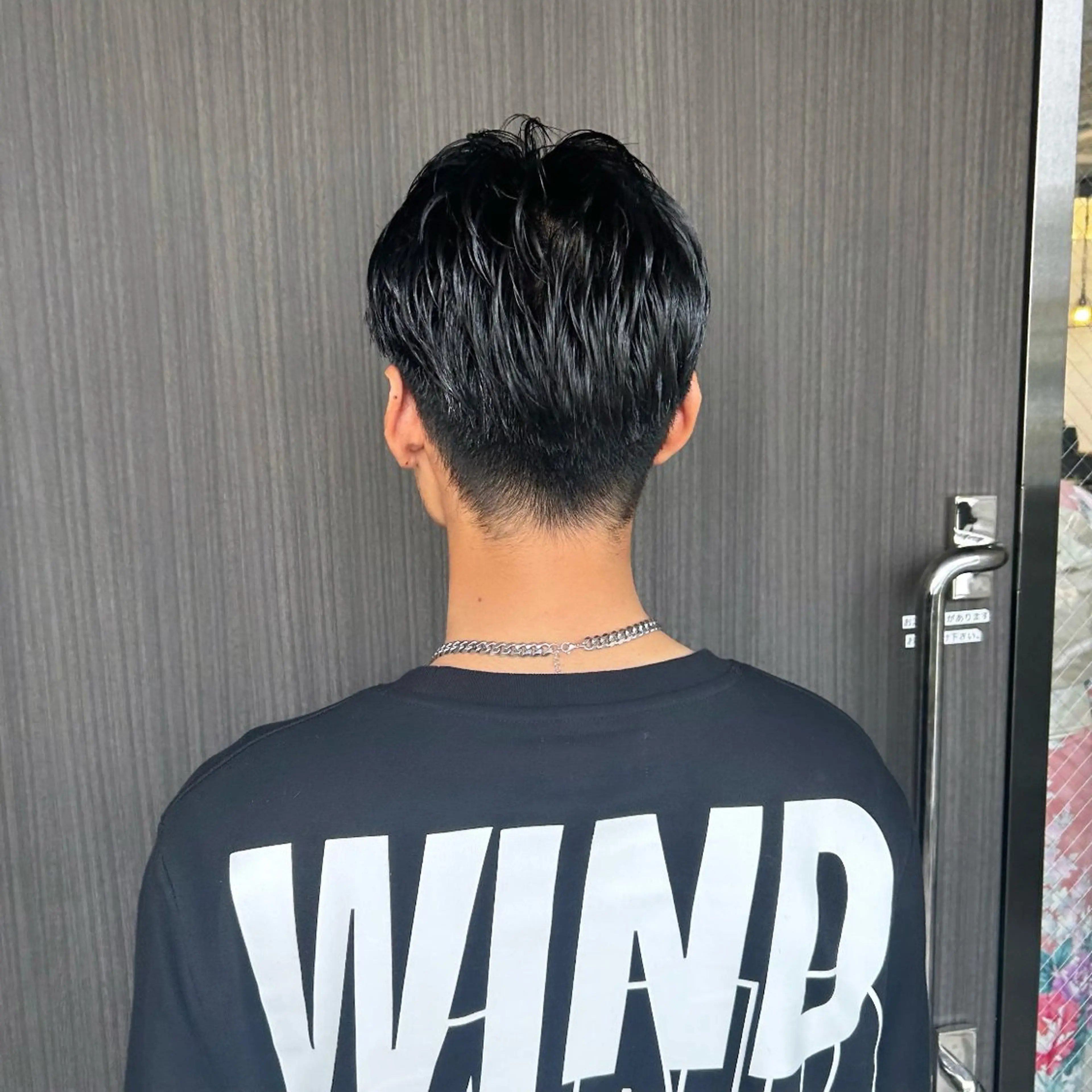 メンズ カット ちさと/メンズ ショート/縮毛矯正のヘアスタイル