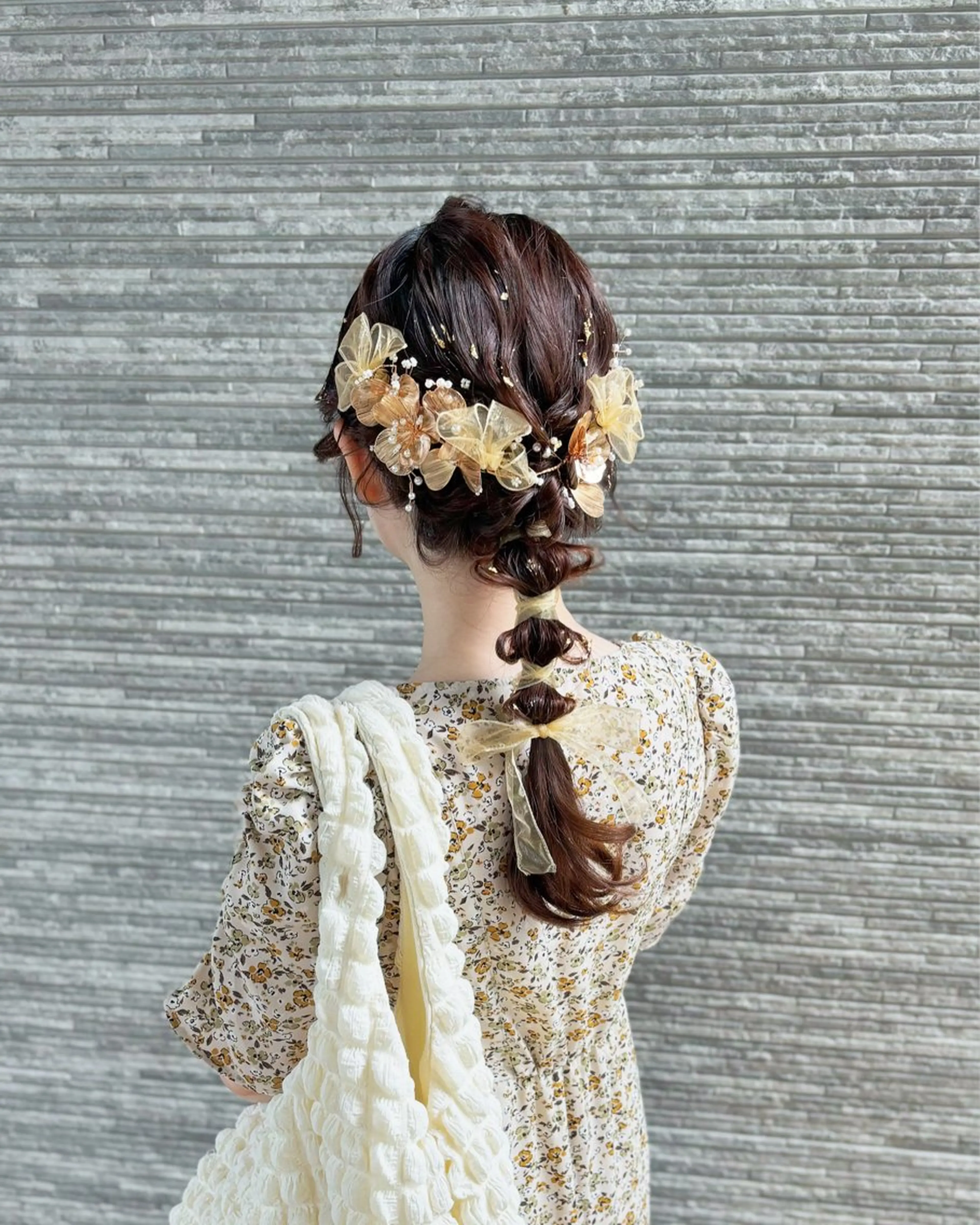 セミロング ヘアアレンジ Wiz 四街道所属・たんの さゆのヘアスタイル