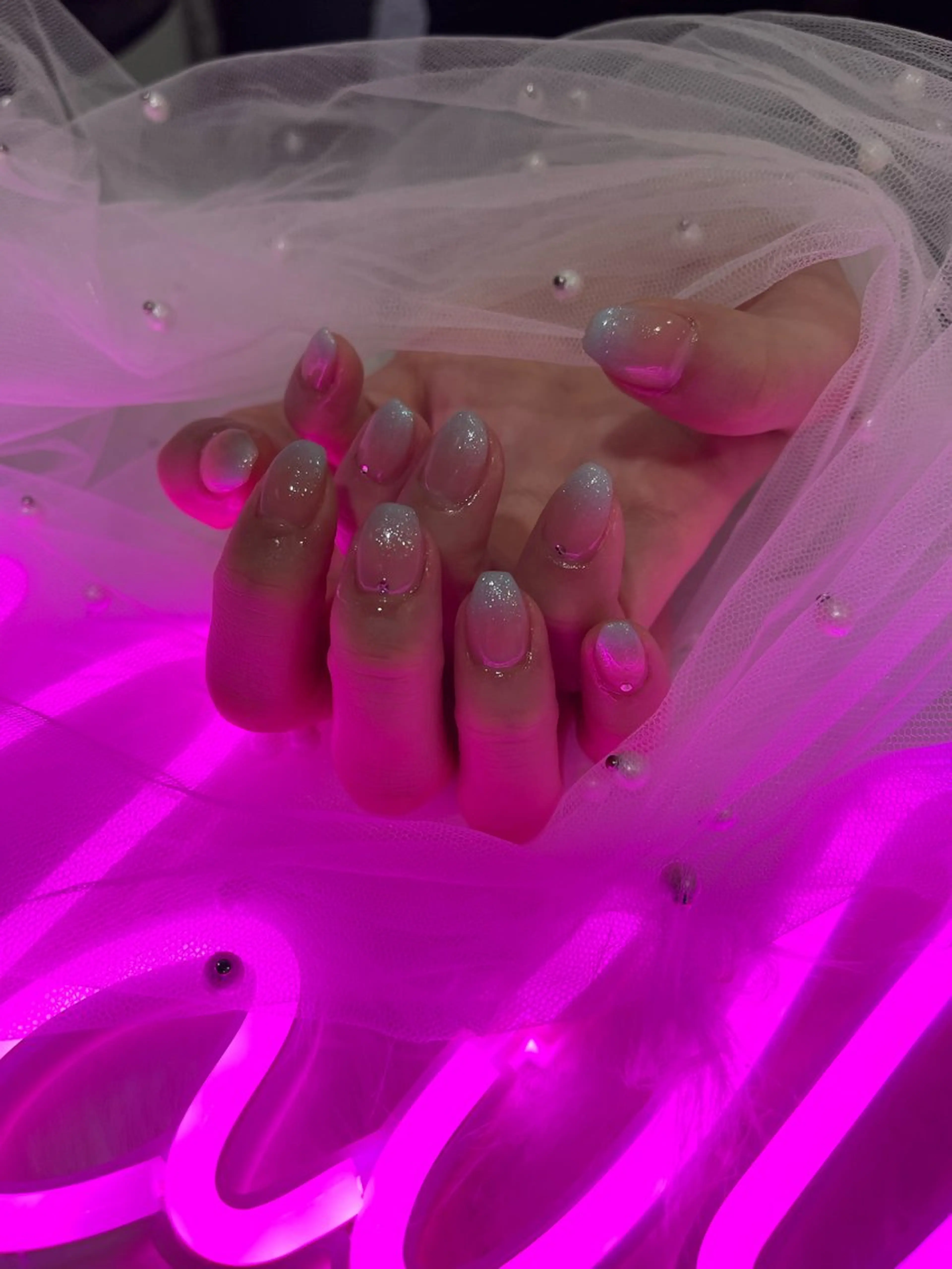 ネイル グラデーション ハンドネイル ARie所属・宮澤 ありさのネイルデザイン