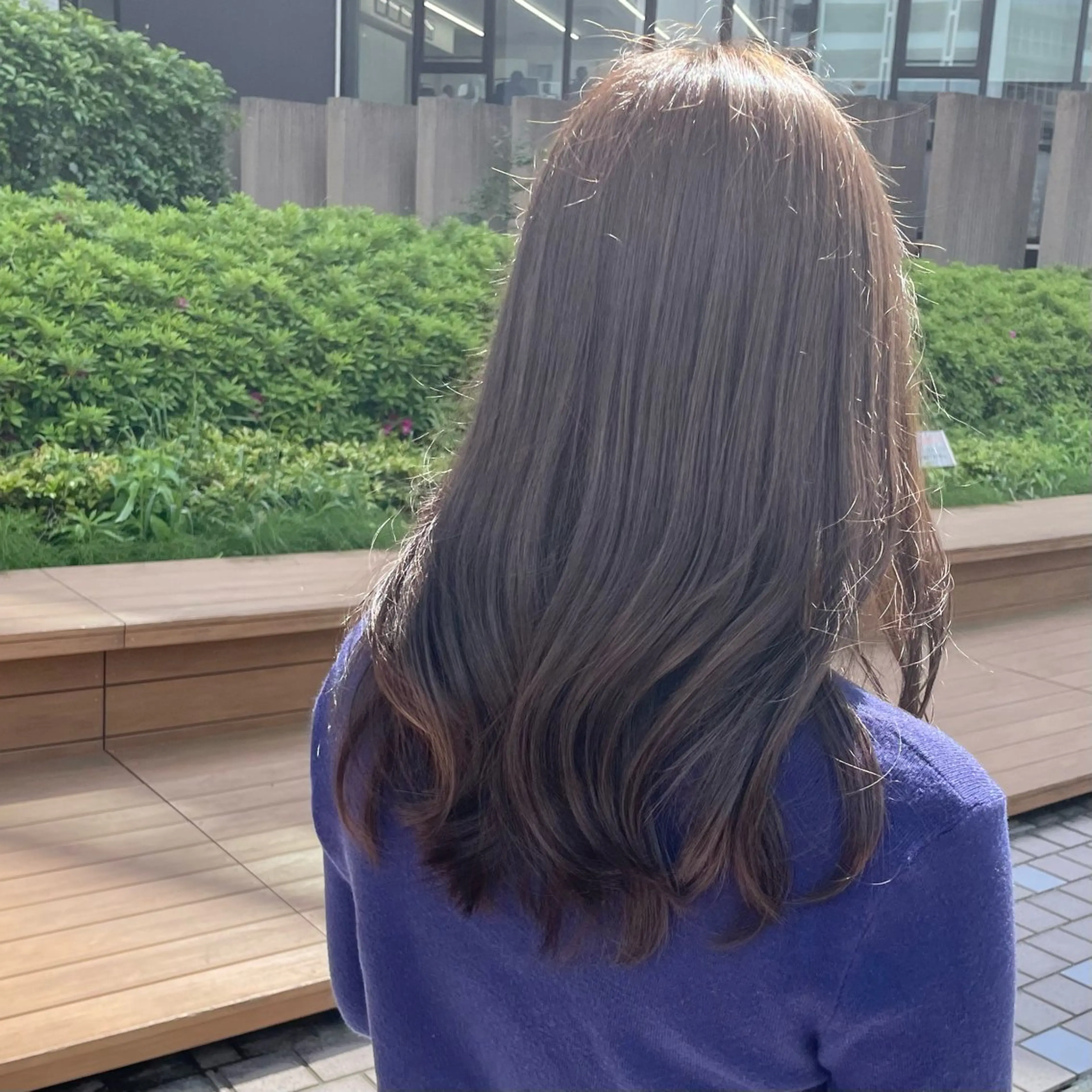 カラー 🍀FERIAあべの あらいことみ🍀のヘアスタイル