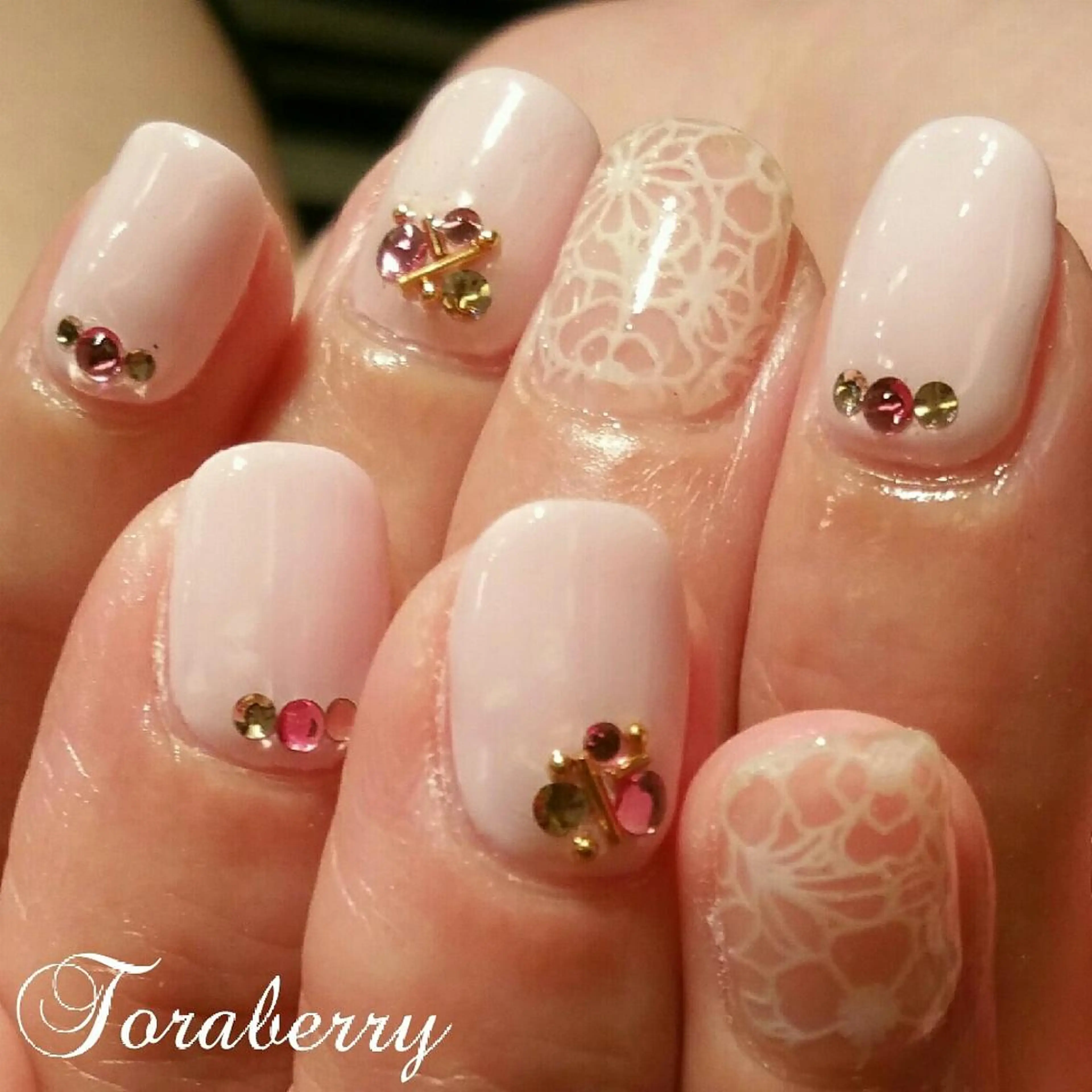 ネイル レース ネイリスト なつみのネイルデザイン