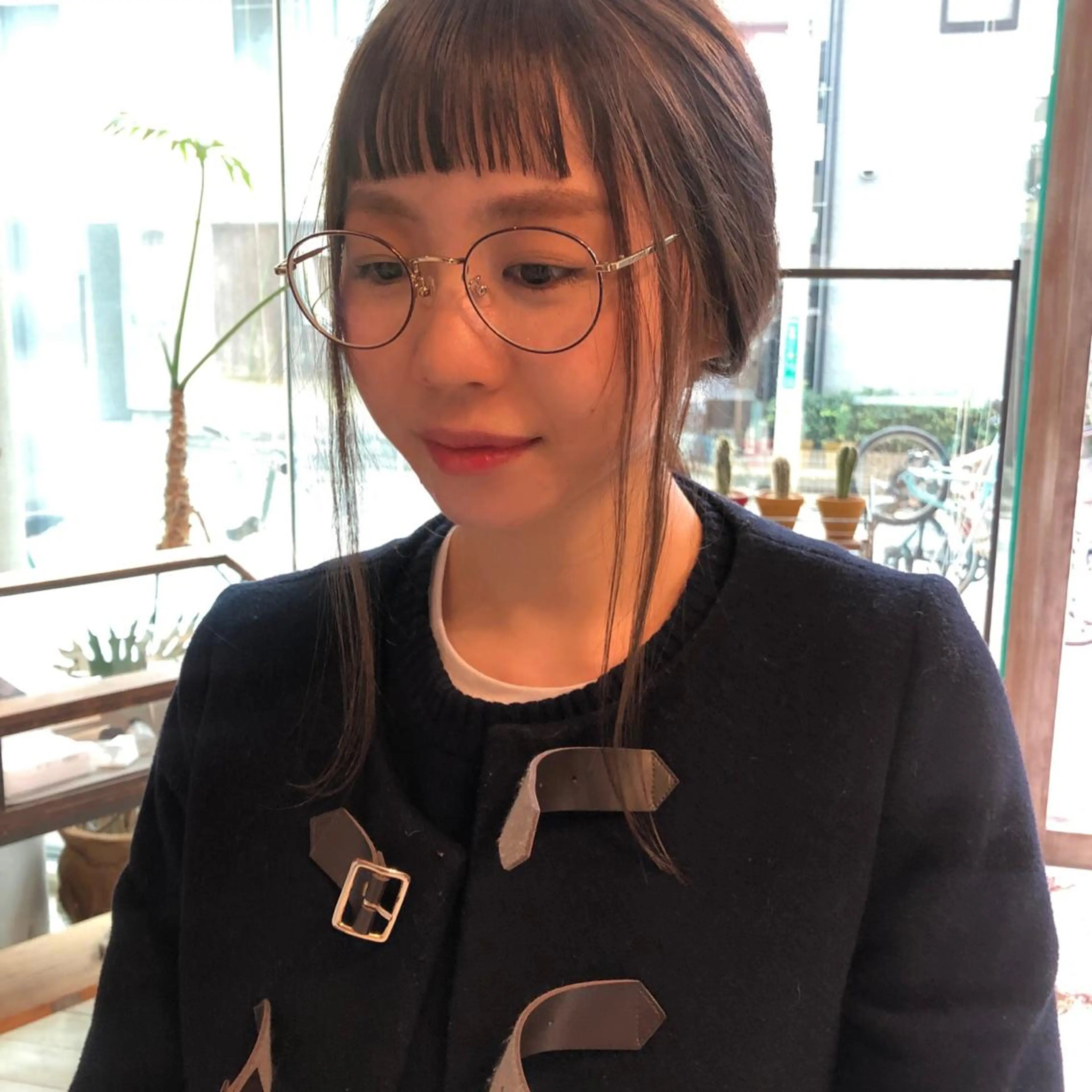 ミディアム カラー BRUNTJET所属・MAEDA MADOKAのヘアスタイル