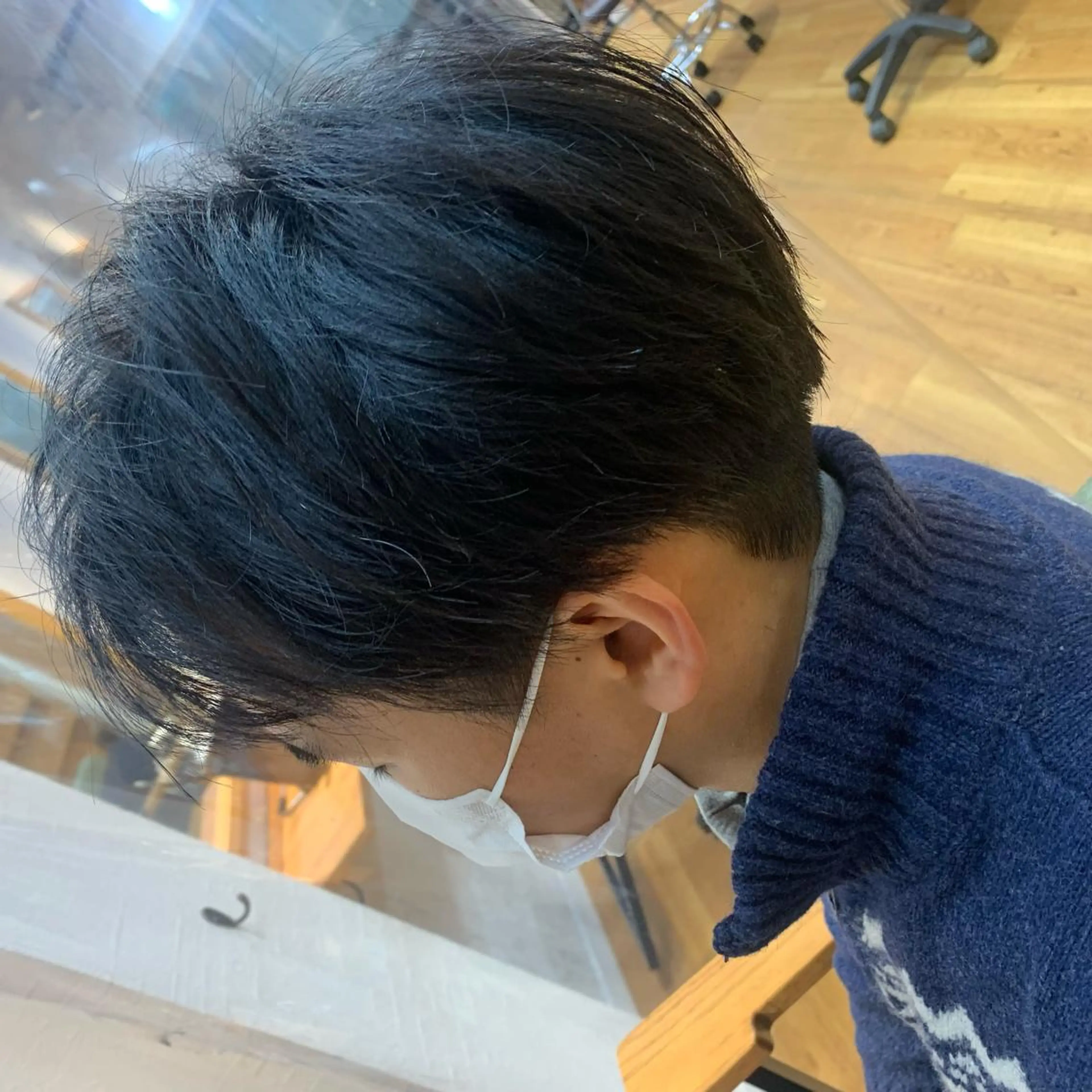 ショート メンズ ショート🌼パーマ 本間正子のヘアスタイル