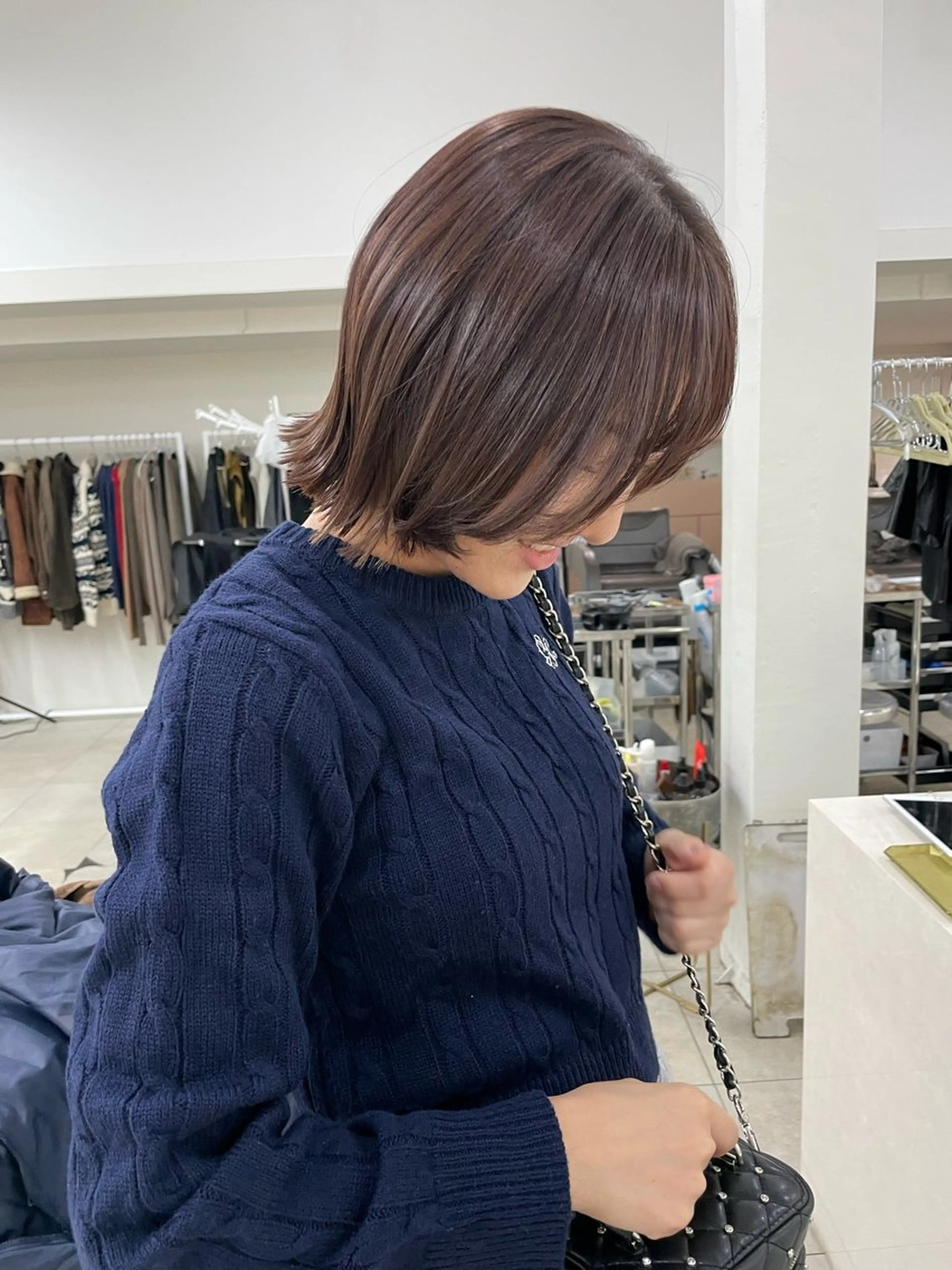 カラー ベージュカラー ヘアカラー nuian所属・相澤 陽菜のヘアスタイル