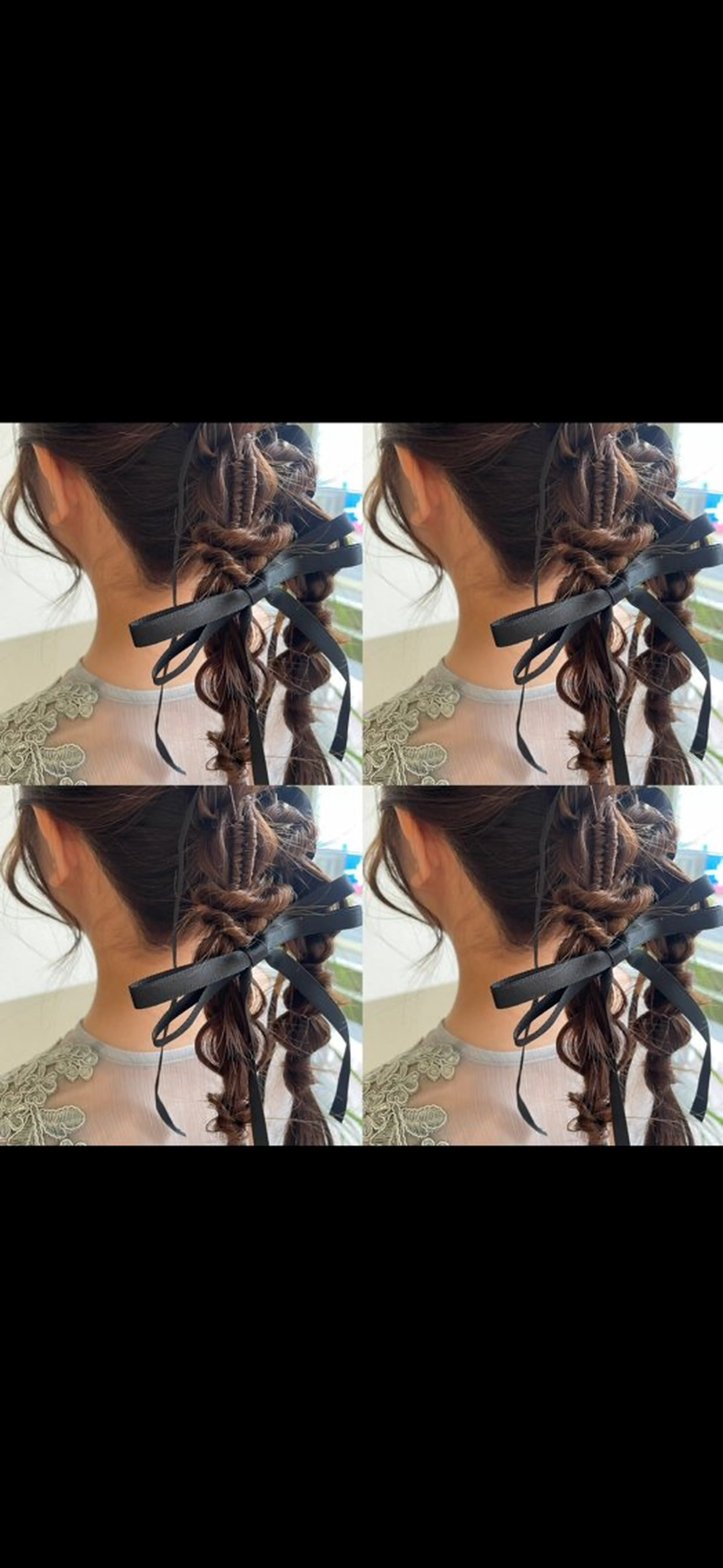 【大切な日に】ヘアセット💐の写真