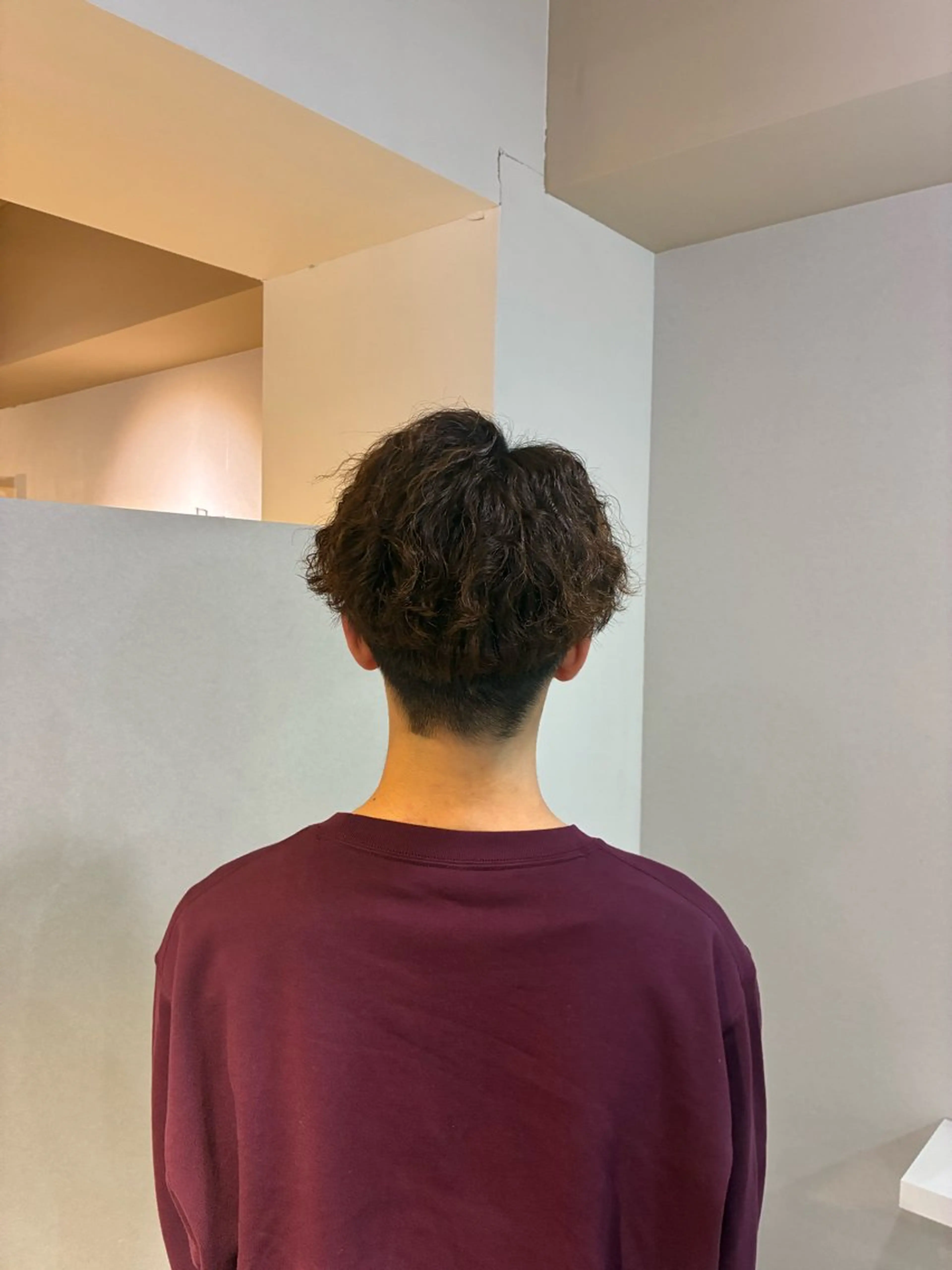パーマ ハナダ メイのヘアスタイル