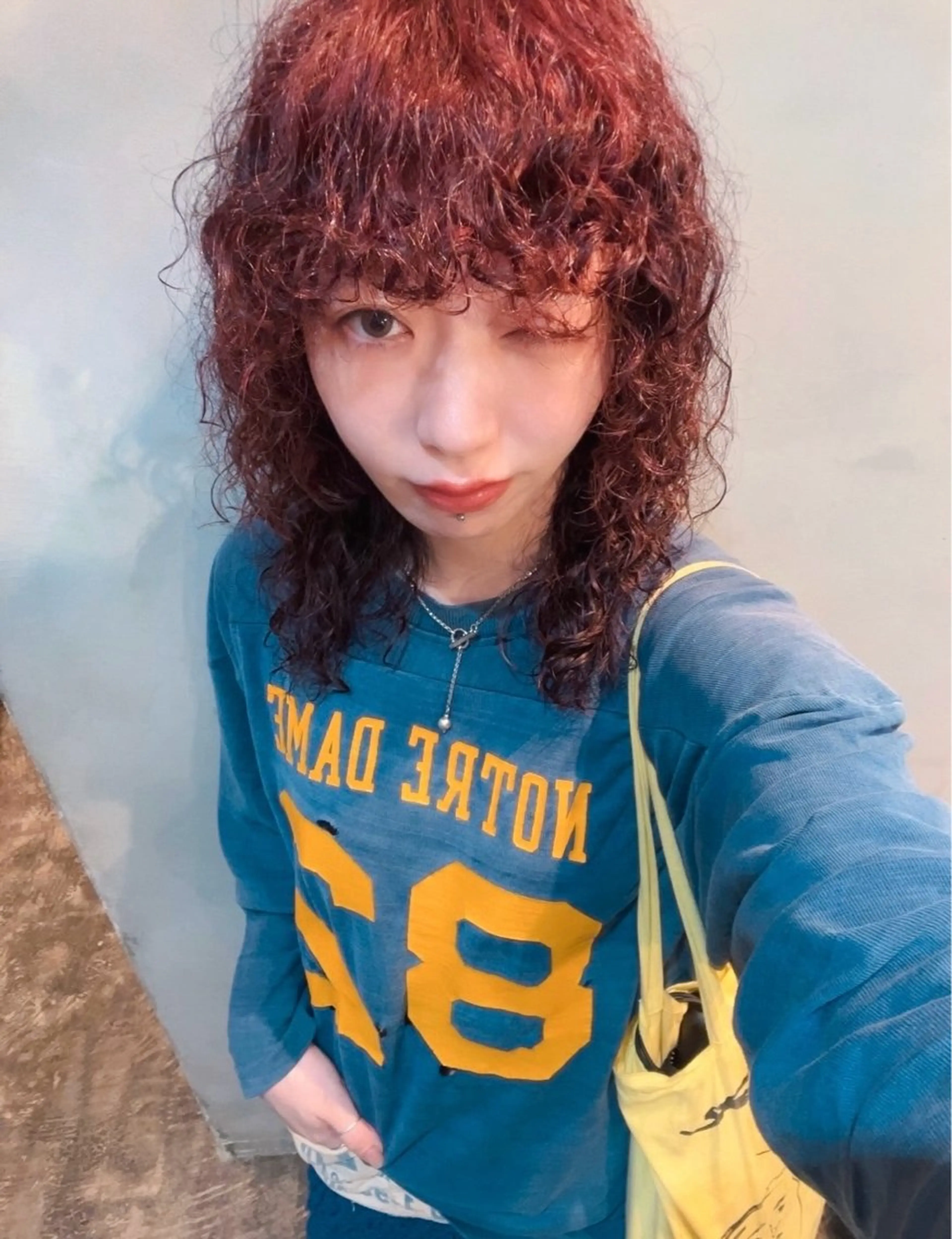 セミロング 小野 龍樹のヘアスタイル