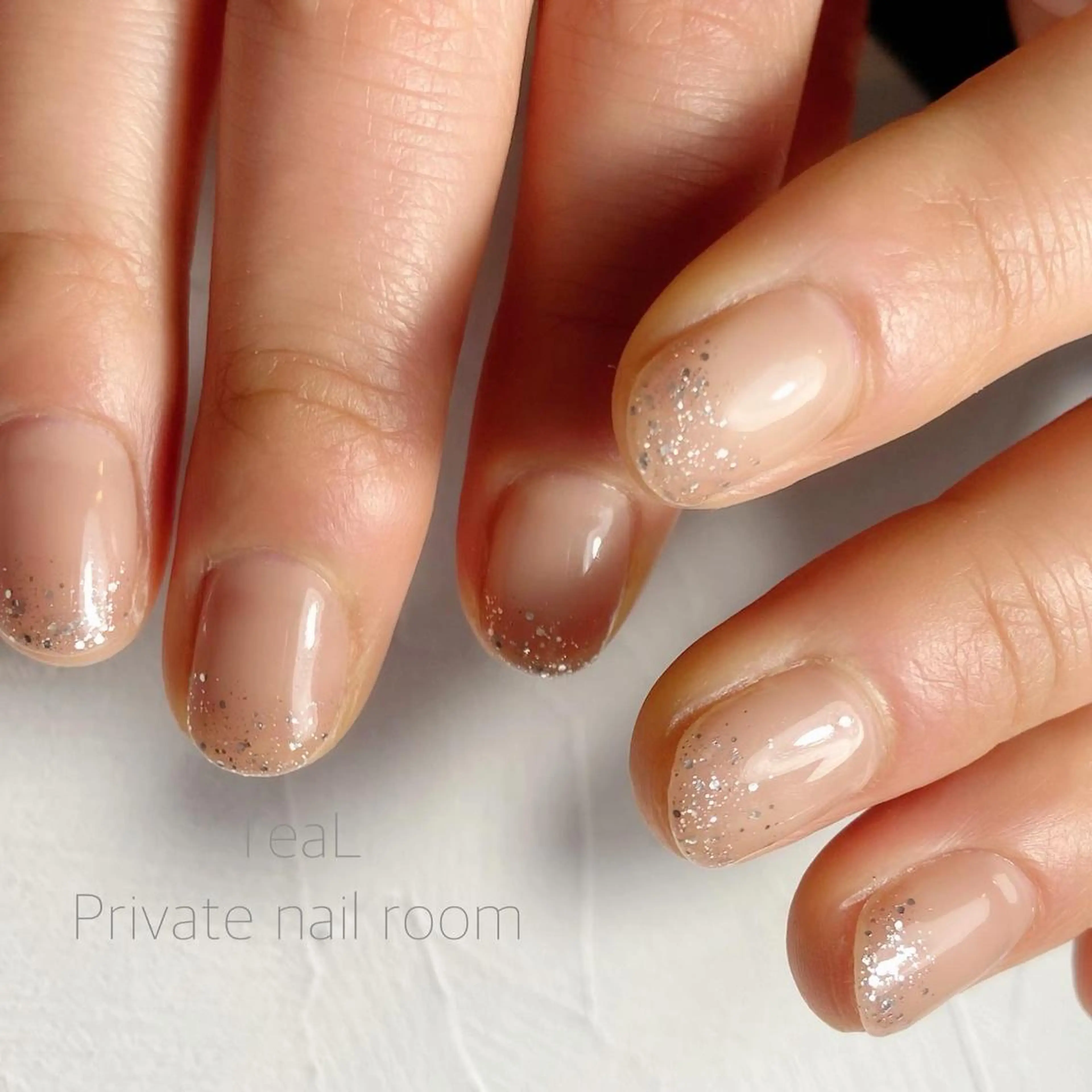 ネイル シンプルネイル TeaL nailのネイルデザイン