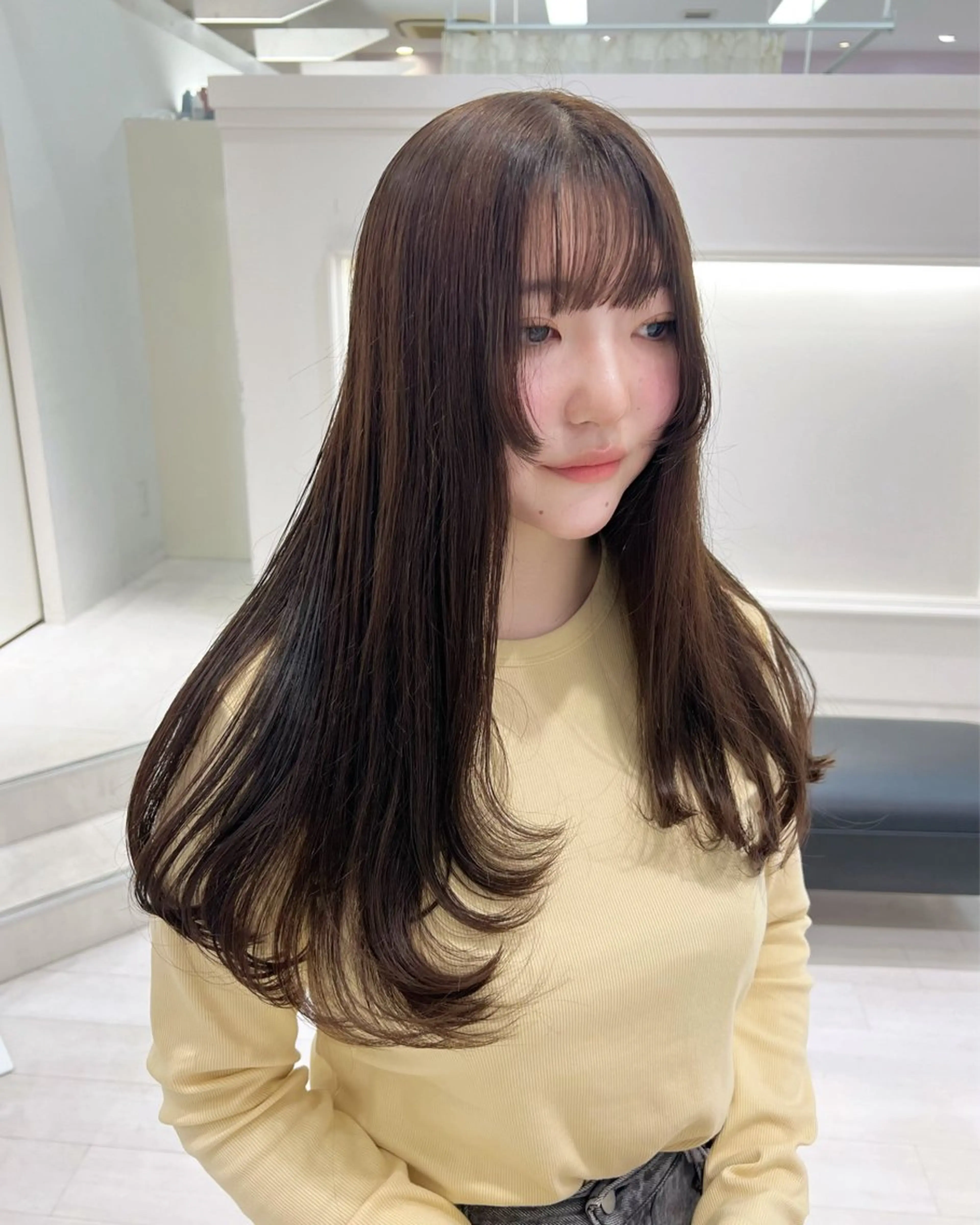 ロング カラー Parve  Mix /板野妃莉のヘアスタイル