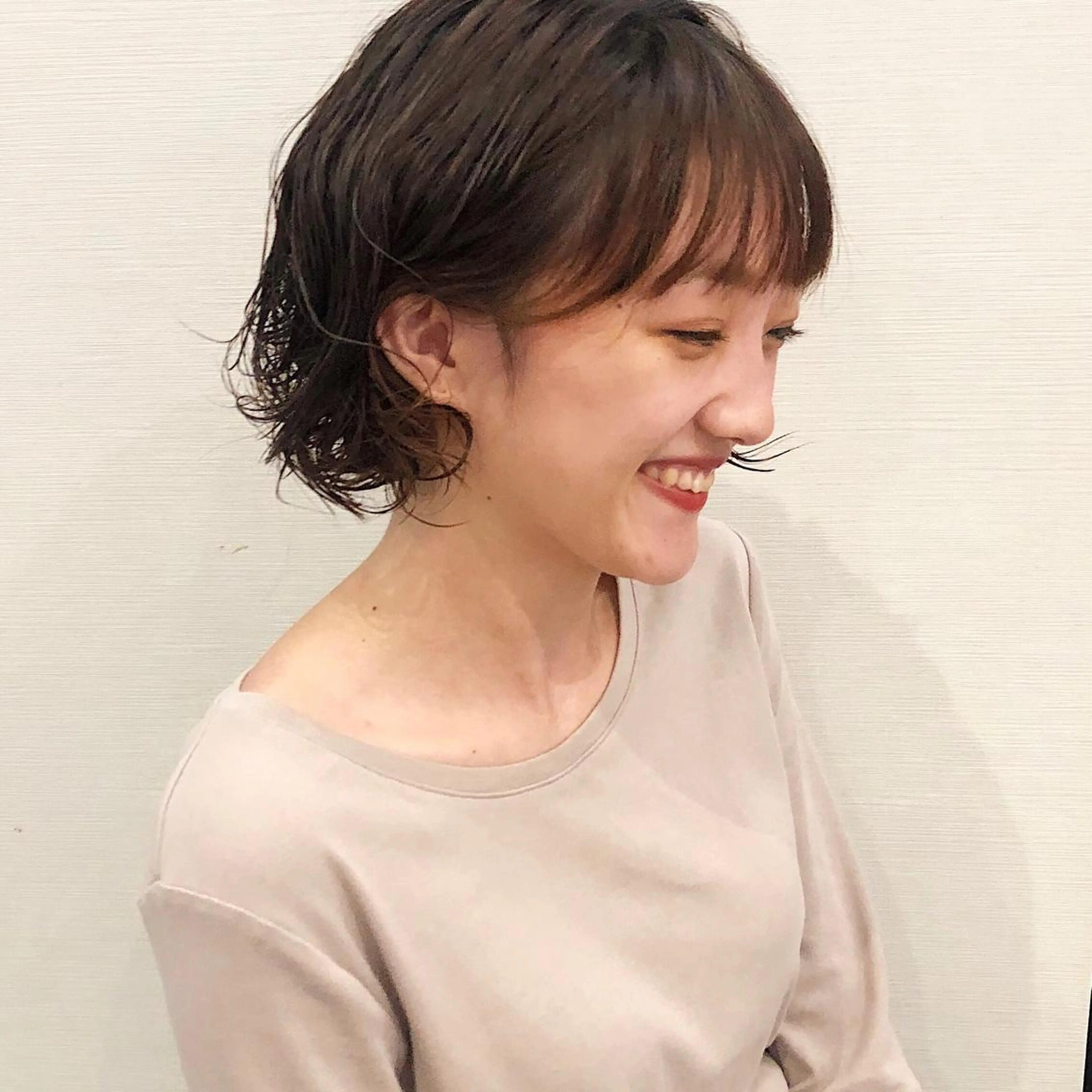 ショート カラー パーマ Kouta/似合わせ /パーマ/カラーのヘアスタイル