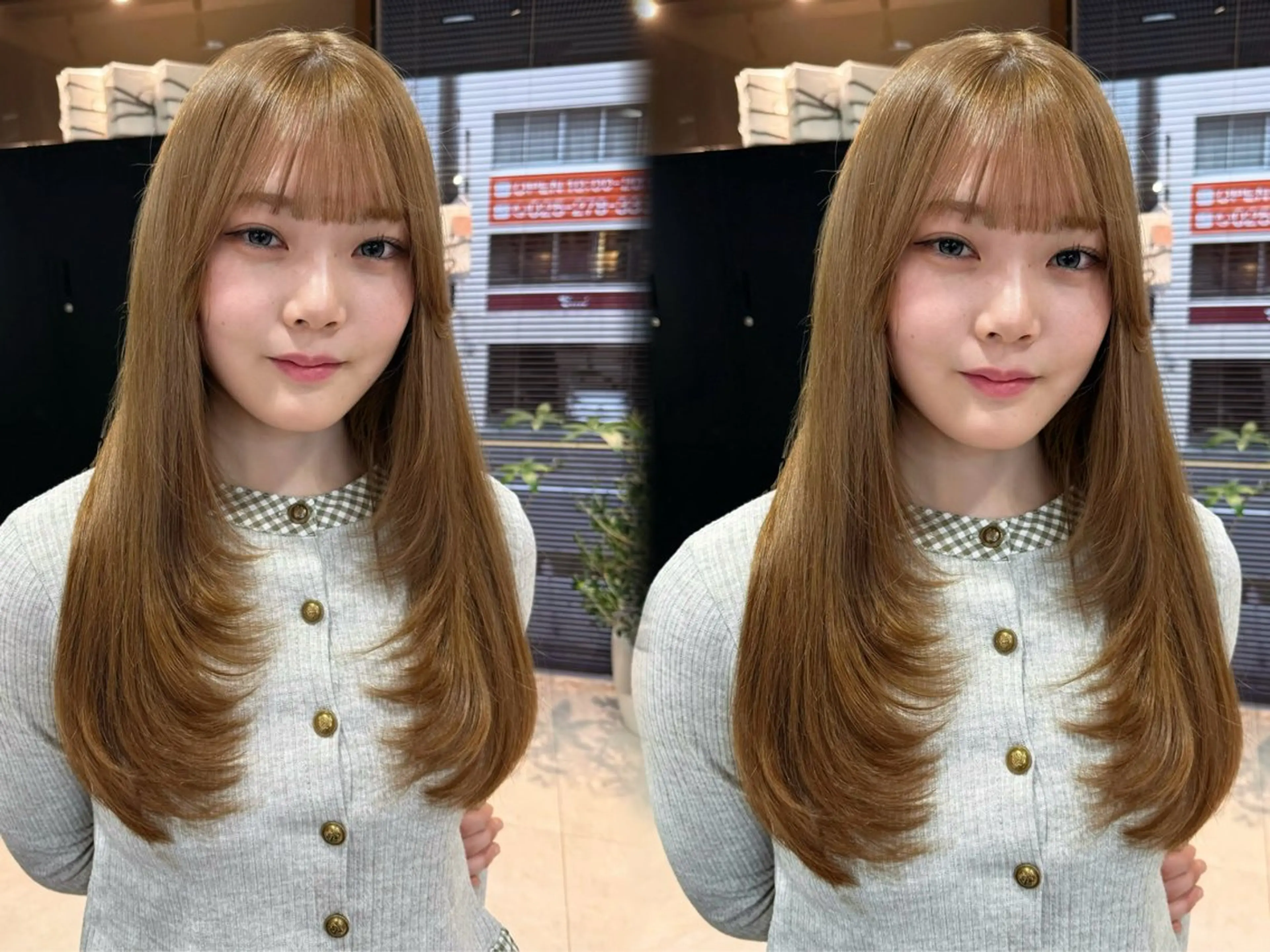 ロング レイヤーカット 宮嶋 蓮のヘアスタイル
