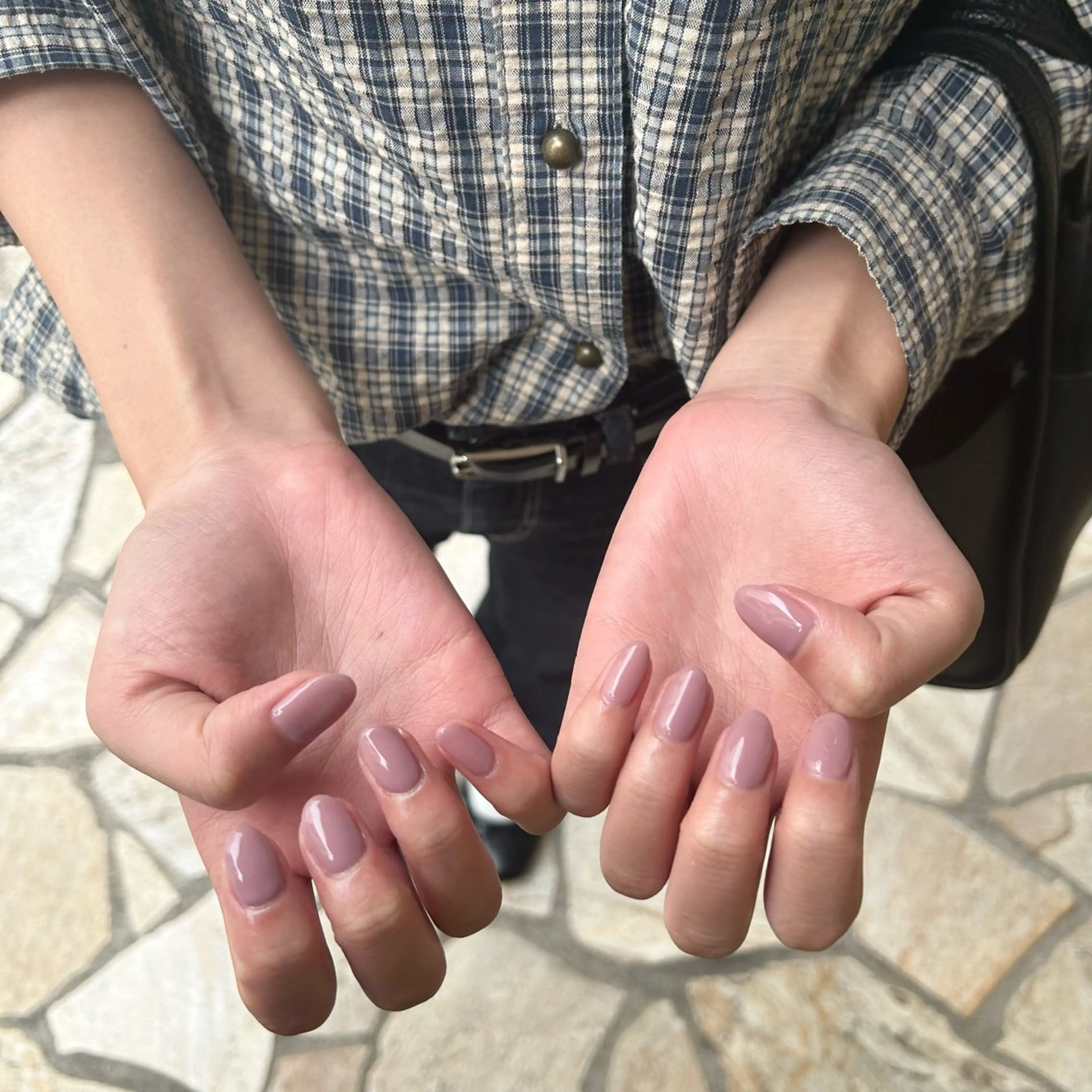 ネイル ワンカラーネイル 野口 姫和のネイルデザイン