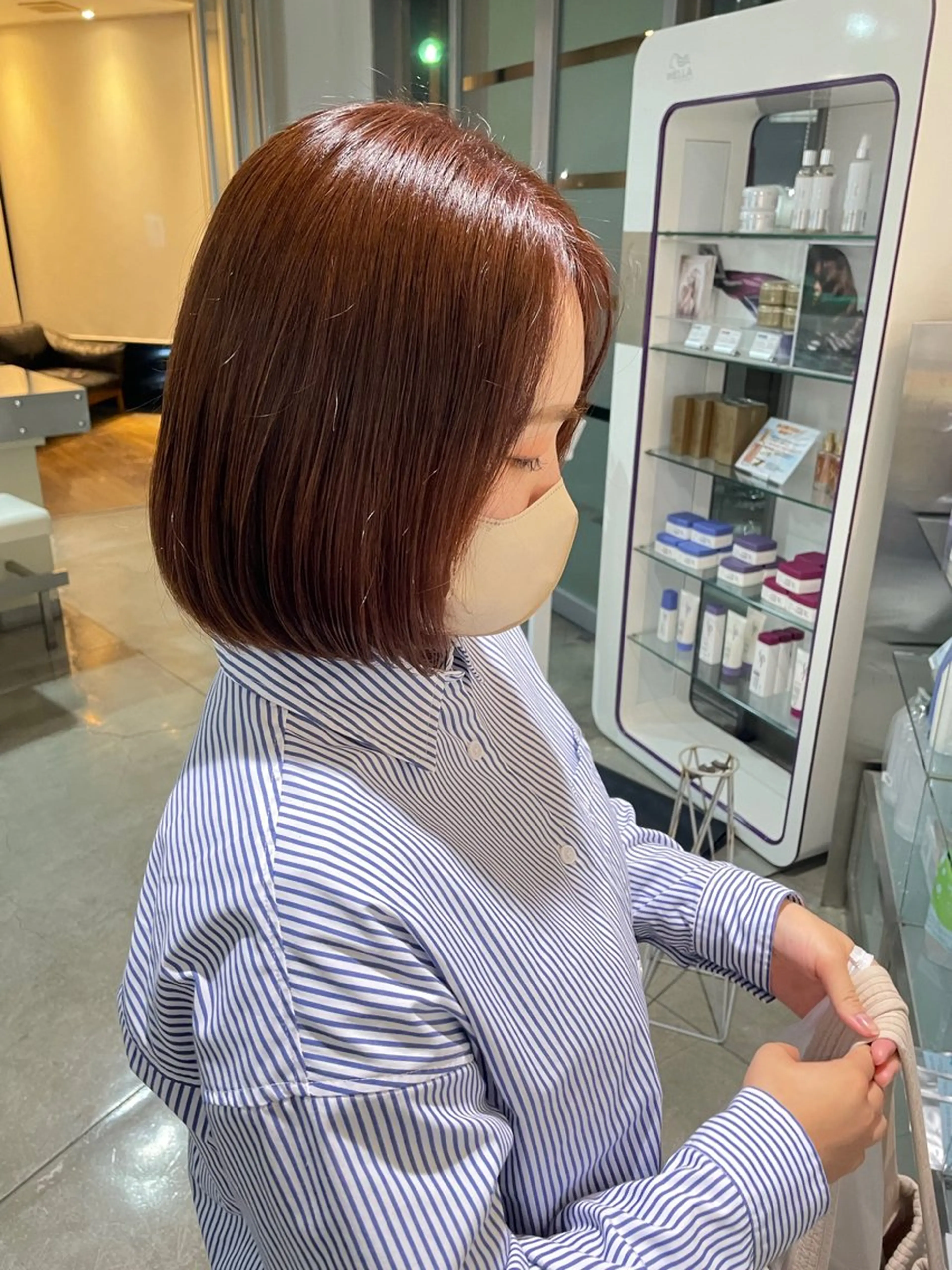 カラー 透明感×柔らかカラー ハイライト特化 彩野のヘアスタイル