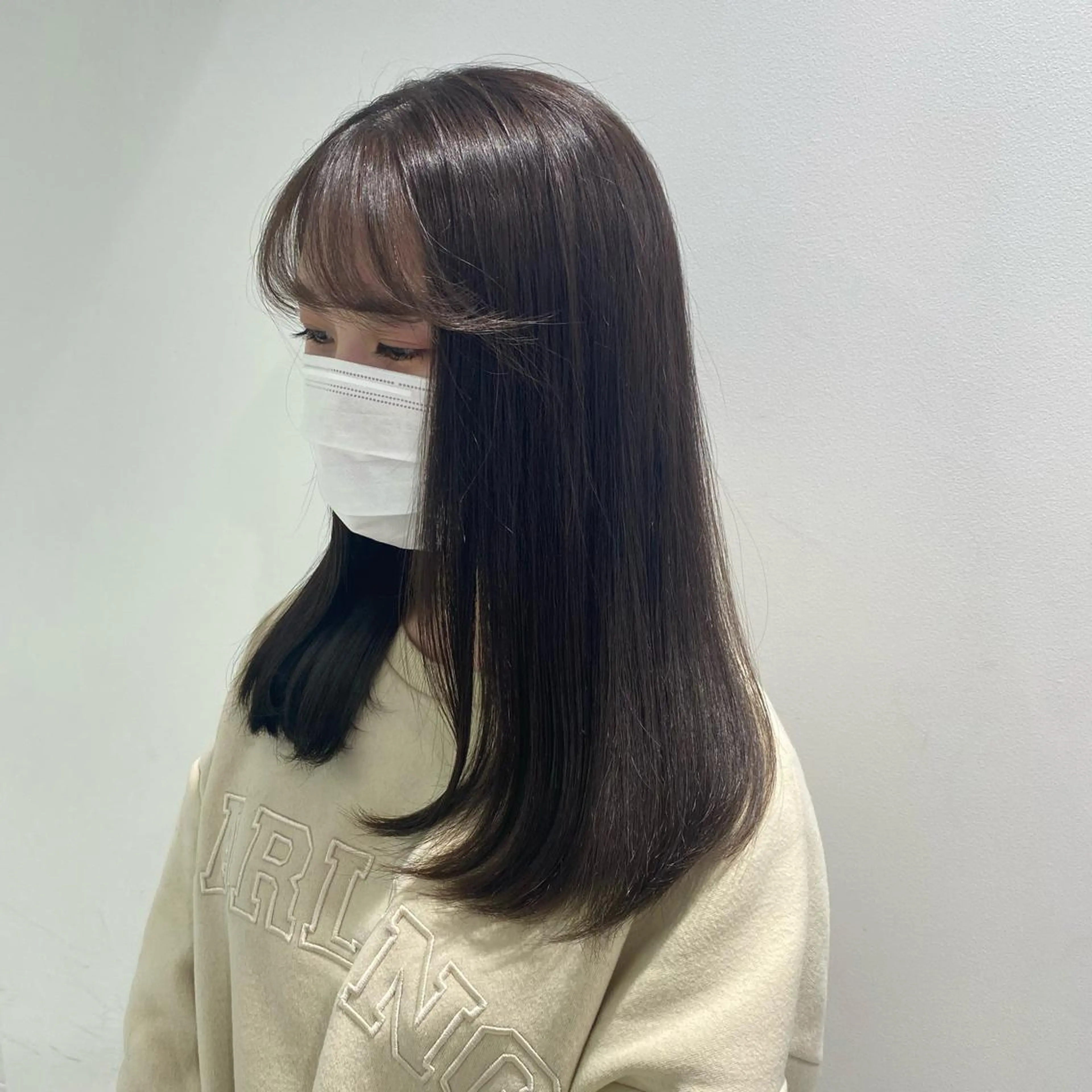 ミディアム カラー パーマ ヘアアレンジ メンズ キッズ ネイル マツエク・マツパ アイブロウ Lumo所属・💖横浜ブリーチなし 💖MIHOのヘアスタイル