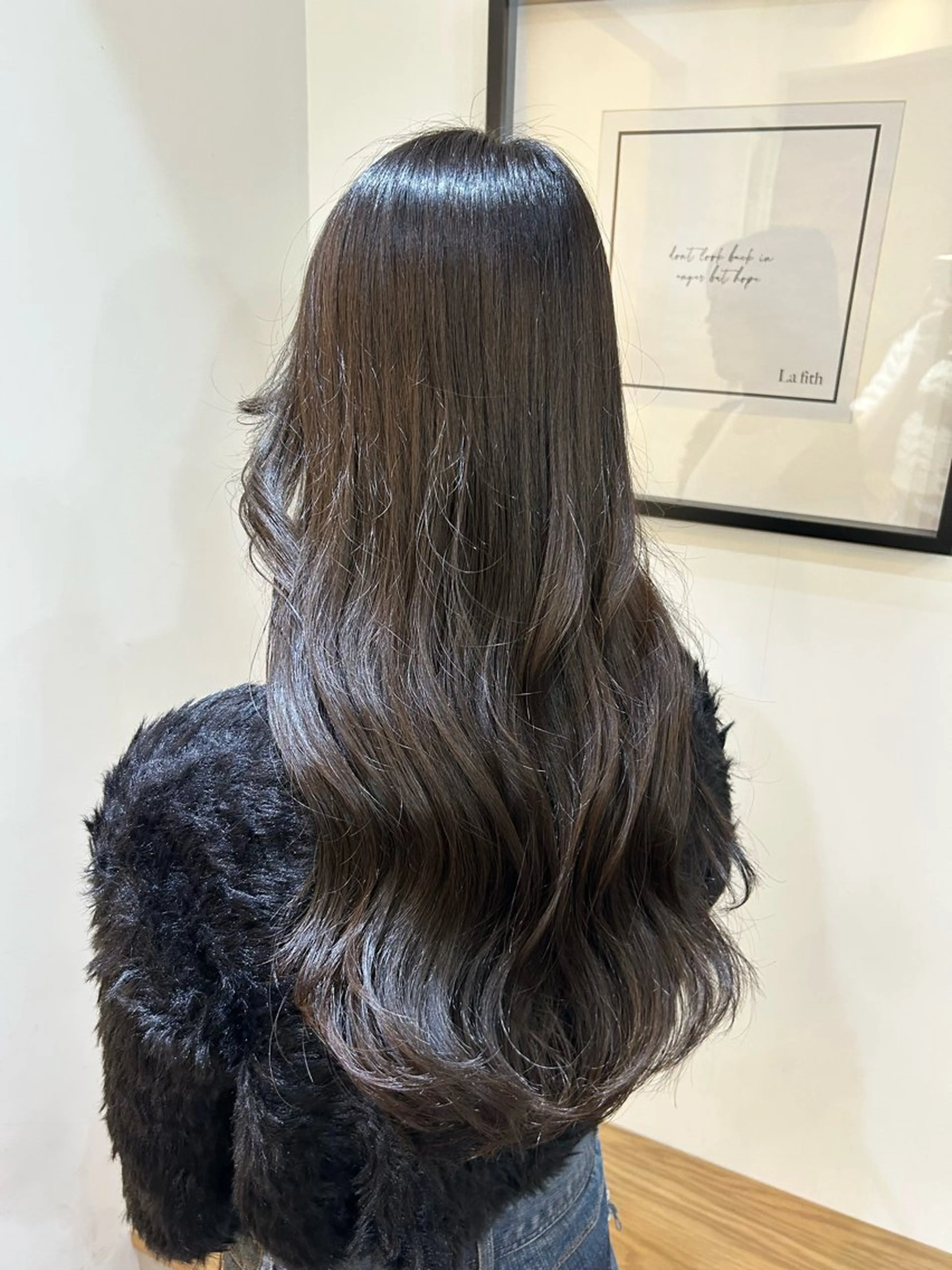 ロング カラー カット ヘアカラー La fith hair luxe 門前仲町店所属・透明感/暖色カラー 💖【Misaki】のヘアスタイル