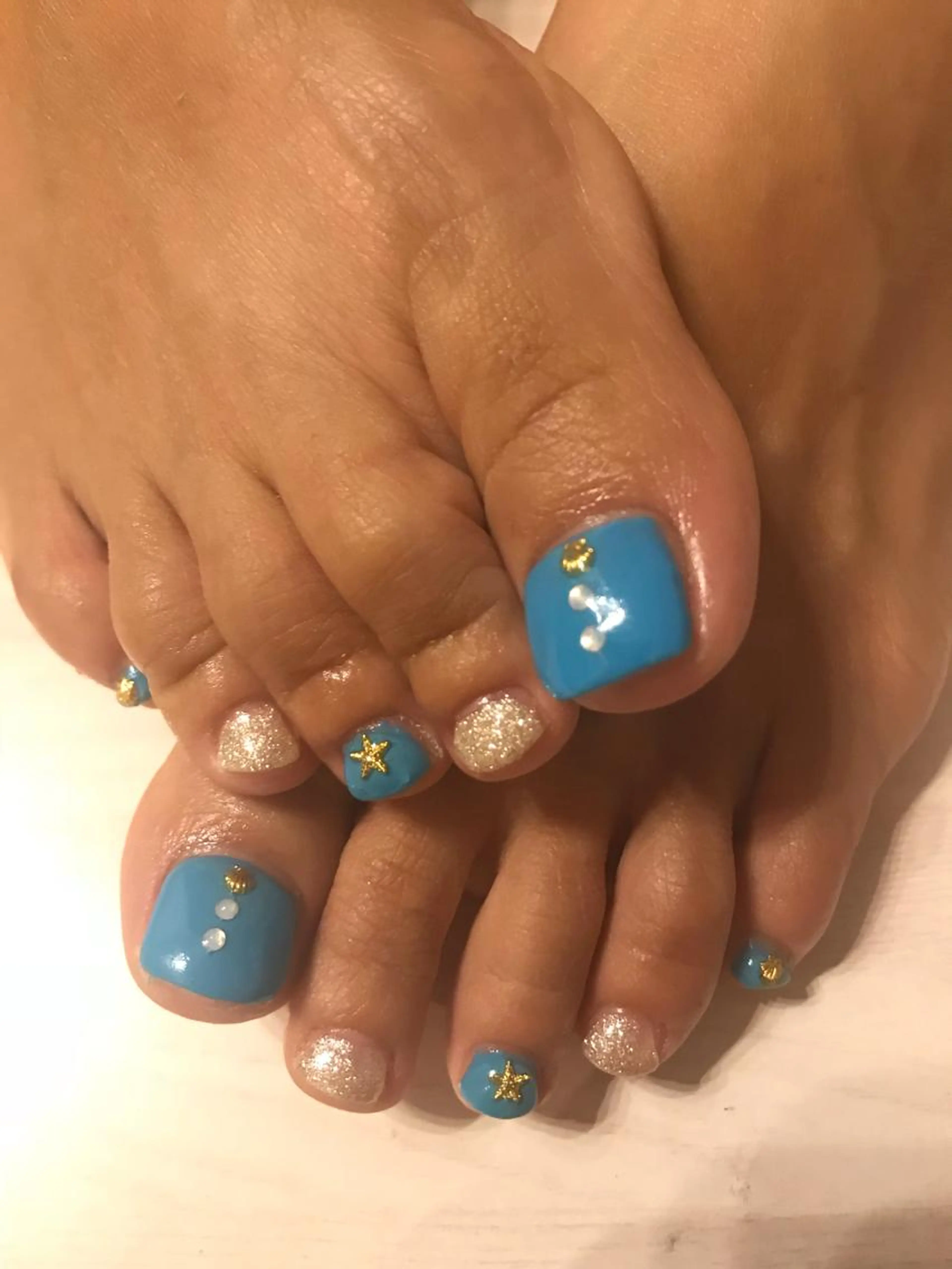 フットカラーの写真