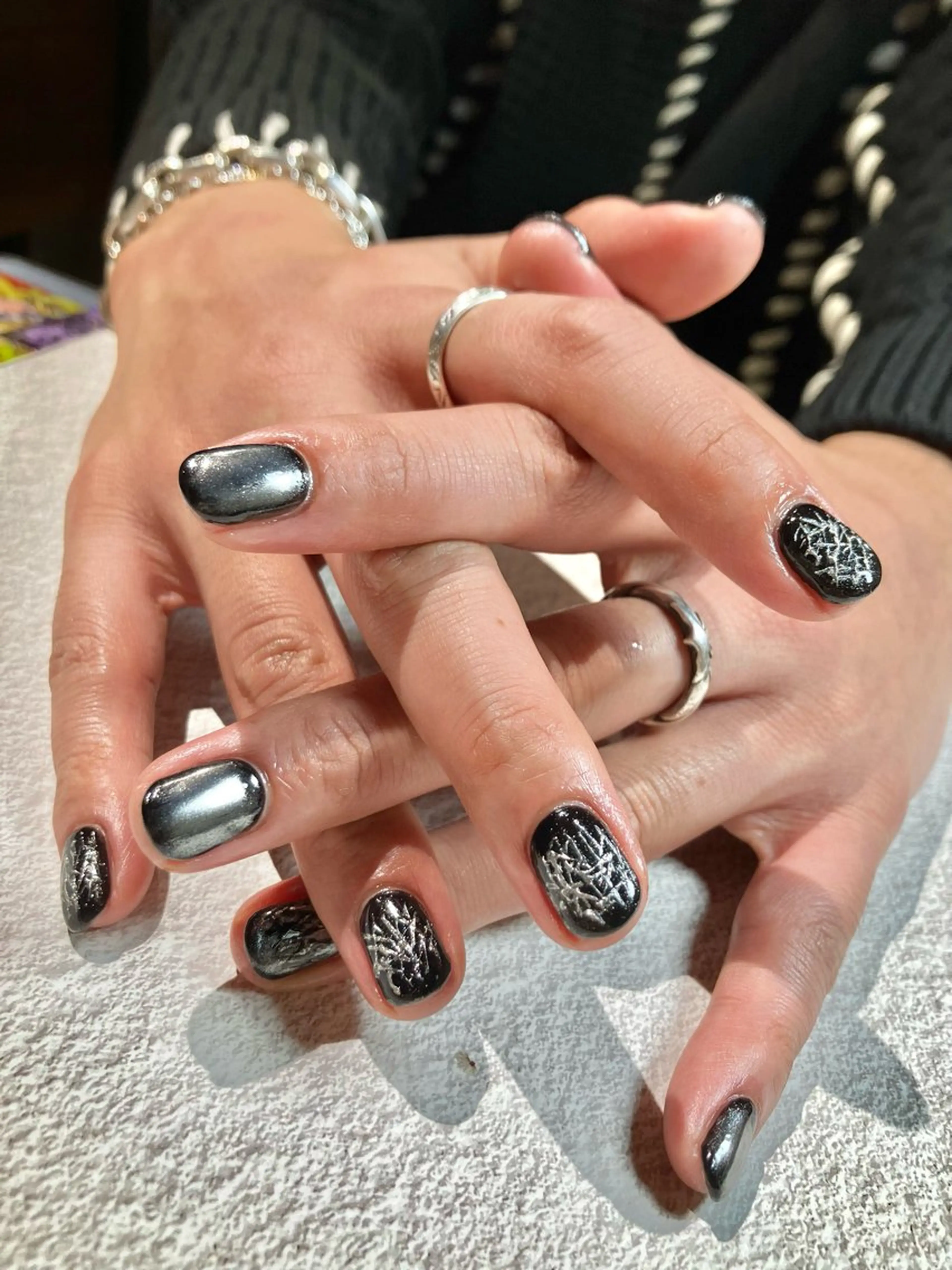 ネイル ハンドネイル たまプラーザ ANZUのネイルデザイン