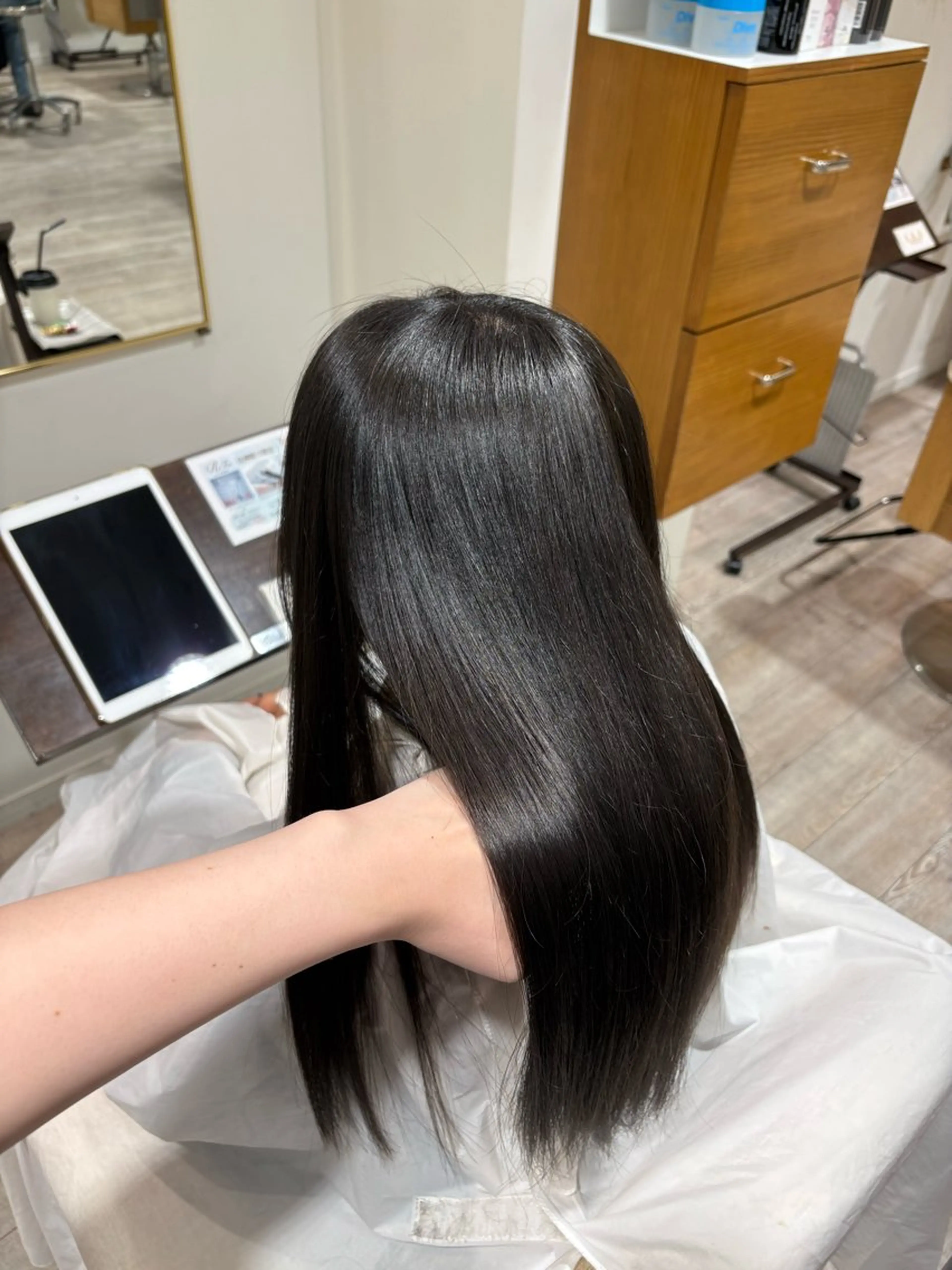 カラー ブリーチ カットモデル募集 𝙨𝙖𝙠𝙞💚のヘアスタイル