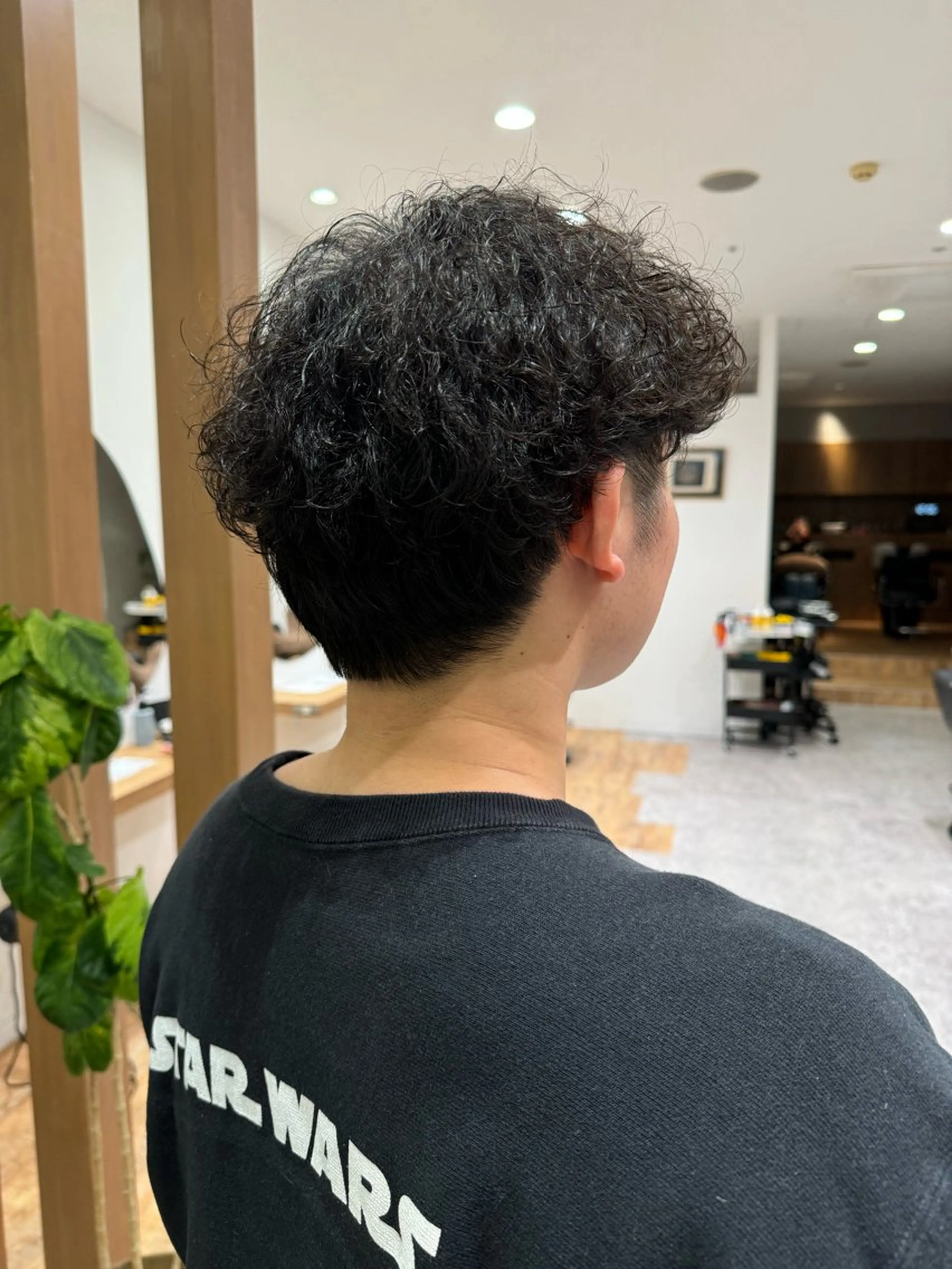 パーマ メンズ カット パーマ 透明感/オリーブ /わがつまこうすけのヘアスタイル