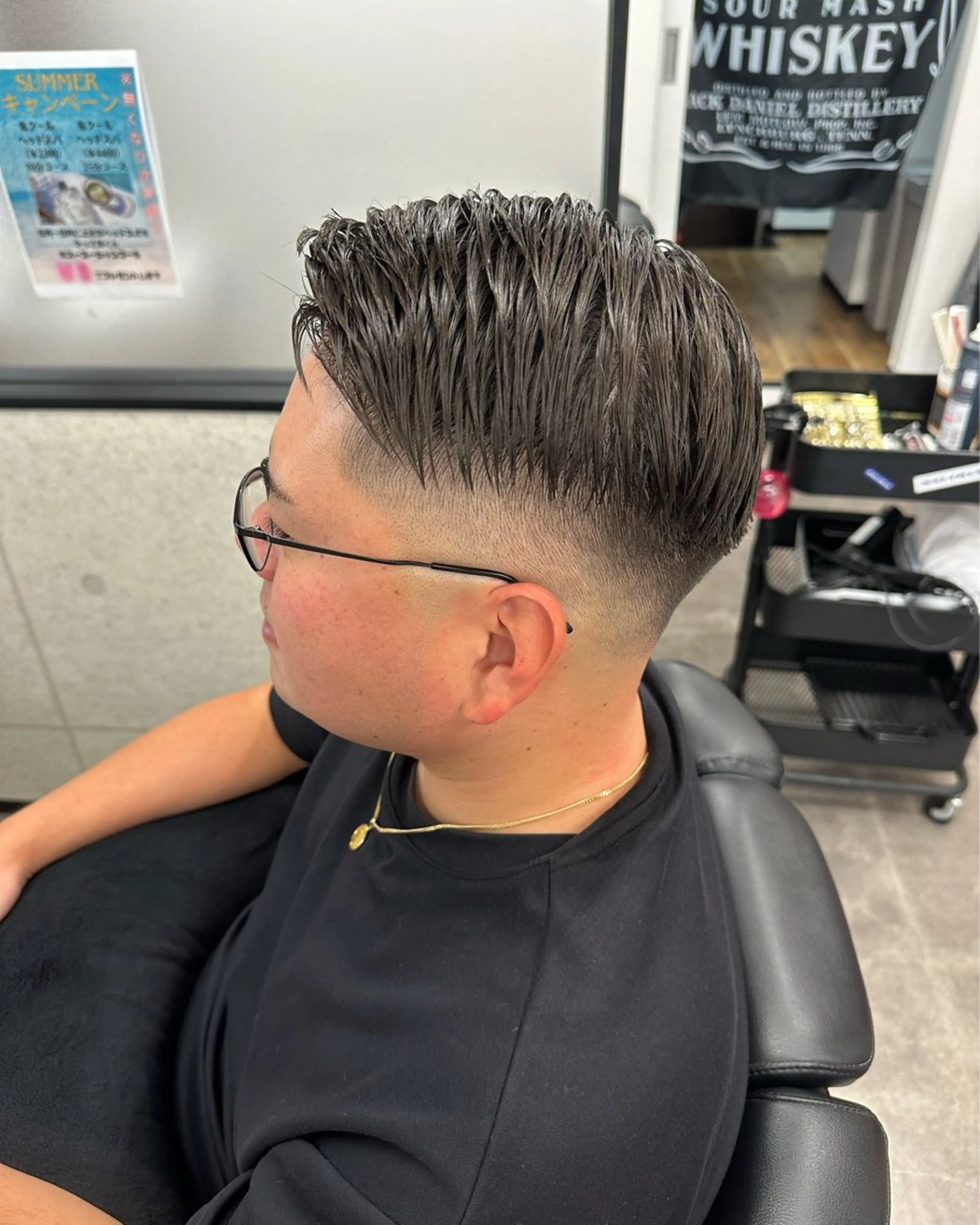 ショート メンズ 鈴木 一也のヘアスタイル