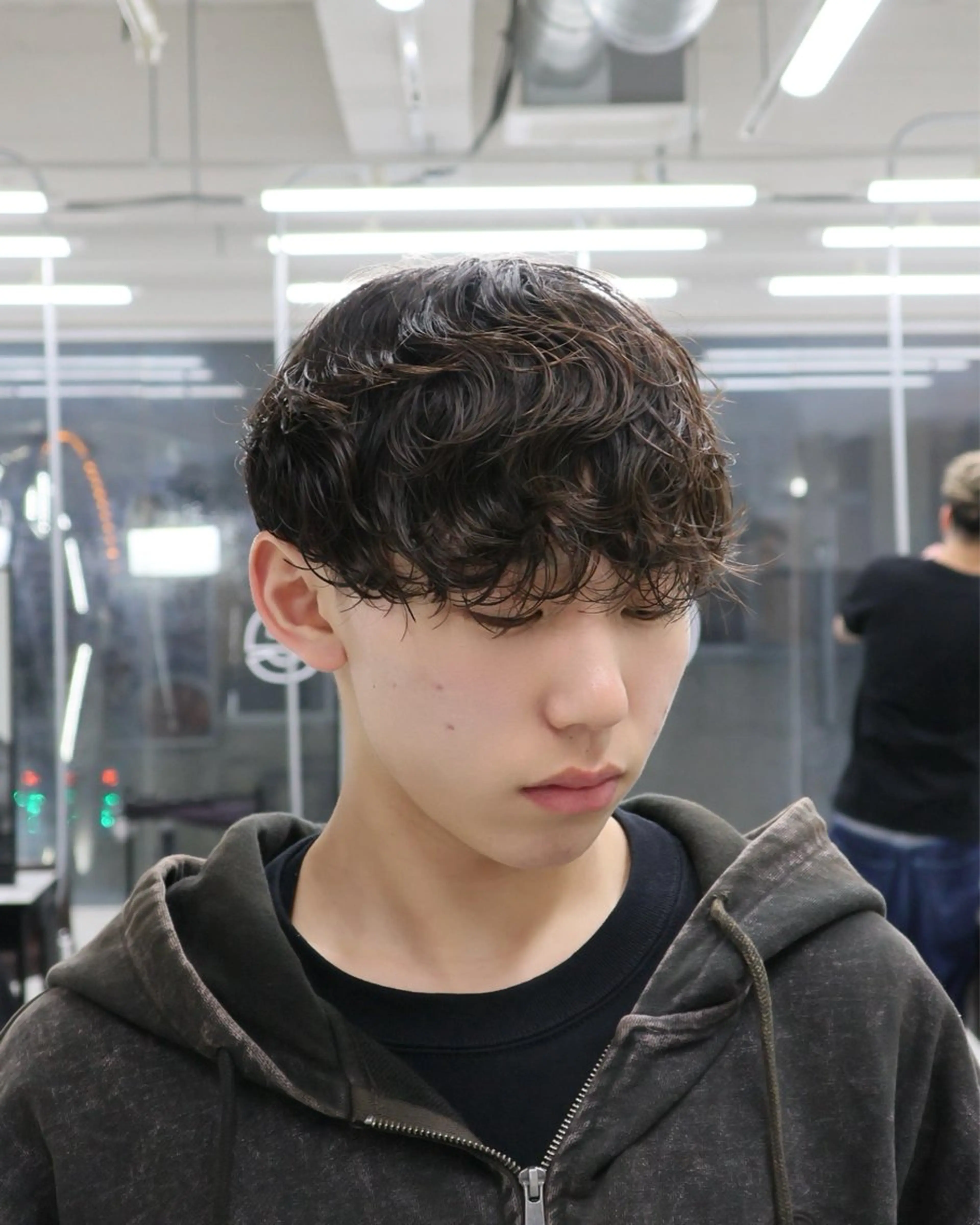 パーマ メンズ カット パーマ トリートメント ヘッドスパ ヘアセット シャドウパーマ/ メンズ/KENTAのヘアスタイル