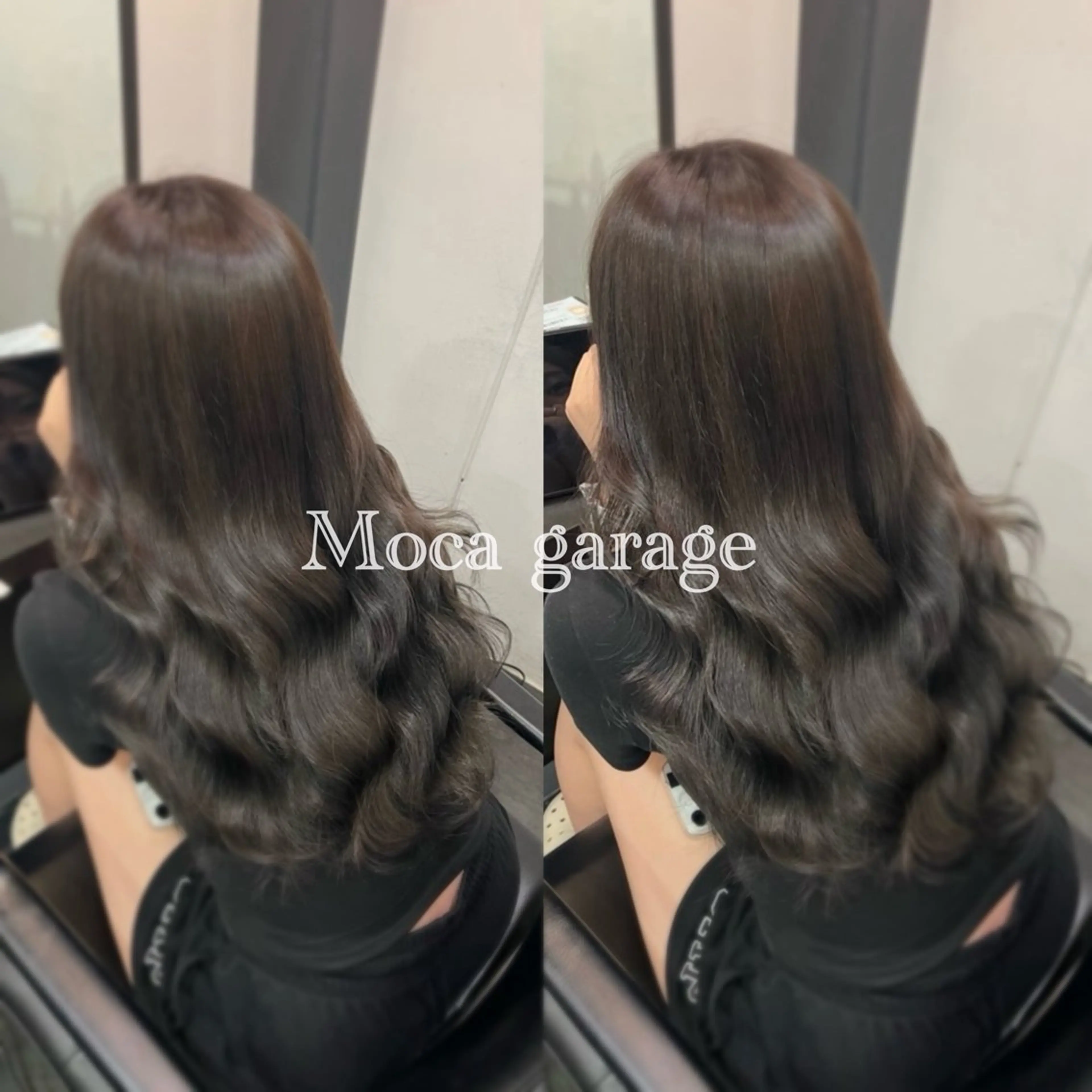 ロング カット ヘアカラー トリートメント 南草津/トレンドカラ ー/パーマ 西村美月のヘアスタイル