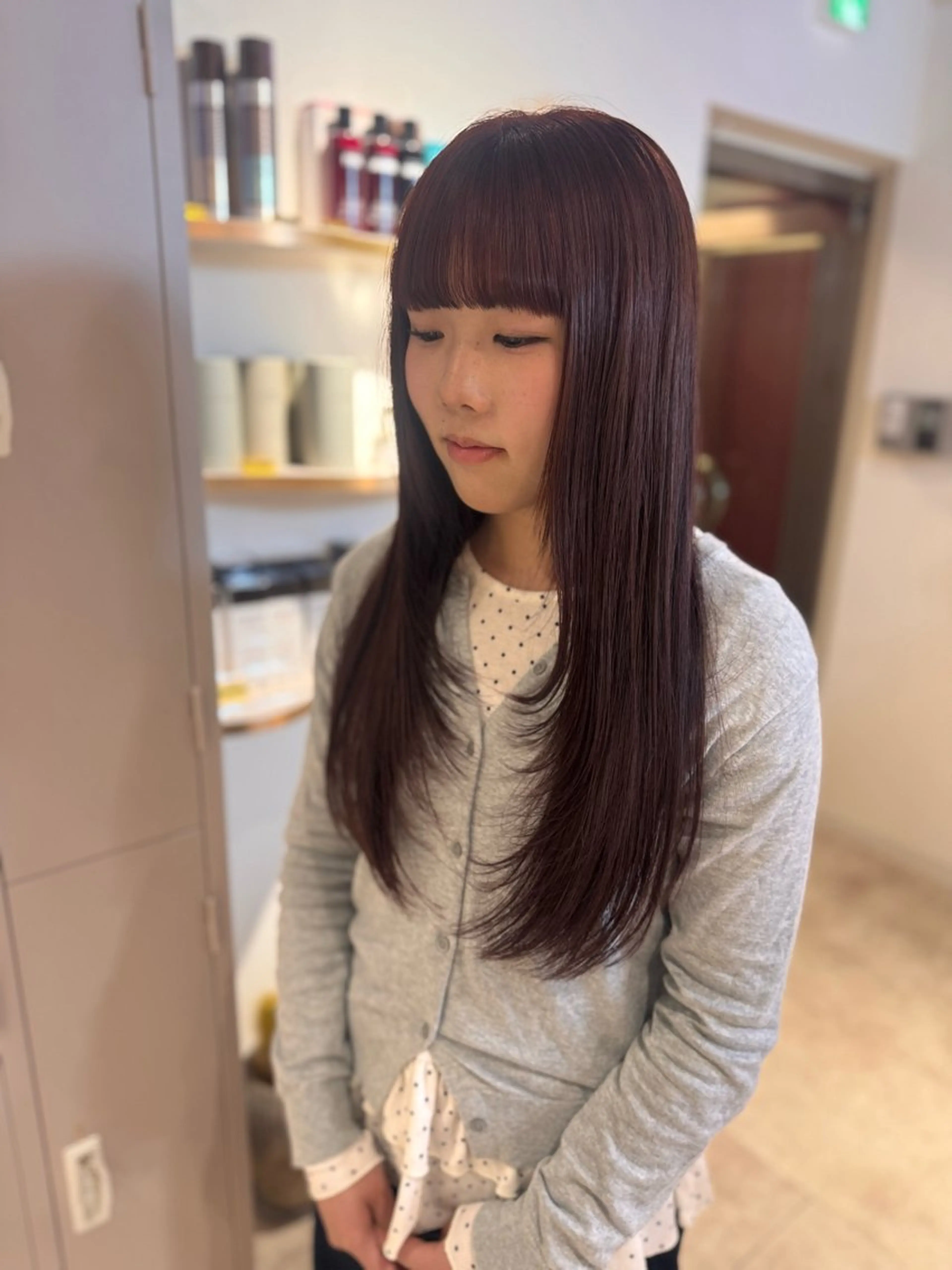 ロング トリートメント kyoka 髪質改善/縮毛矯正のヘアスタイル