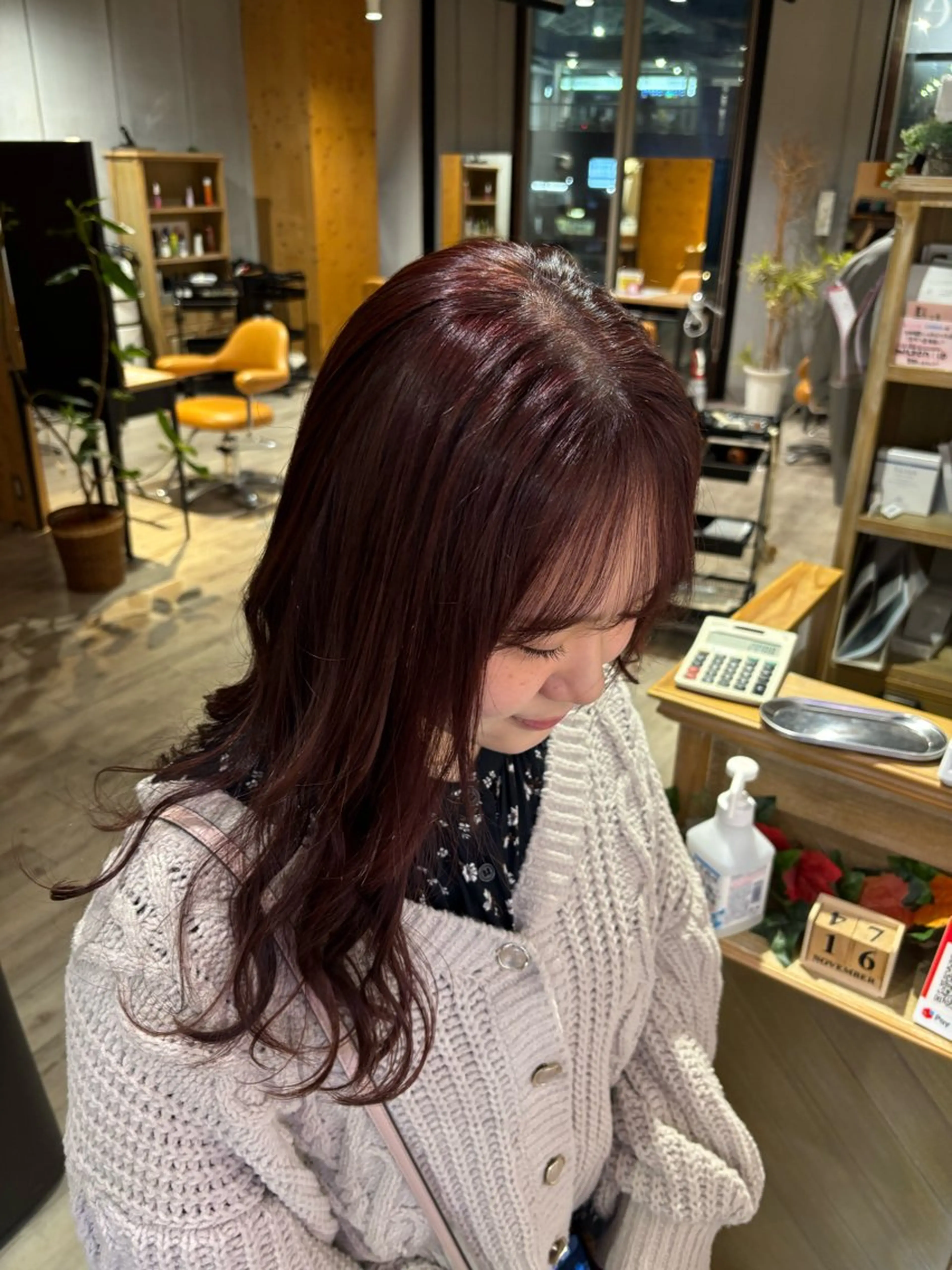 ロング パつっとボブ 🌸みおのヘアスタイル