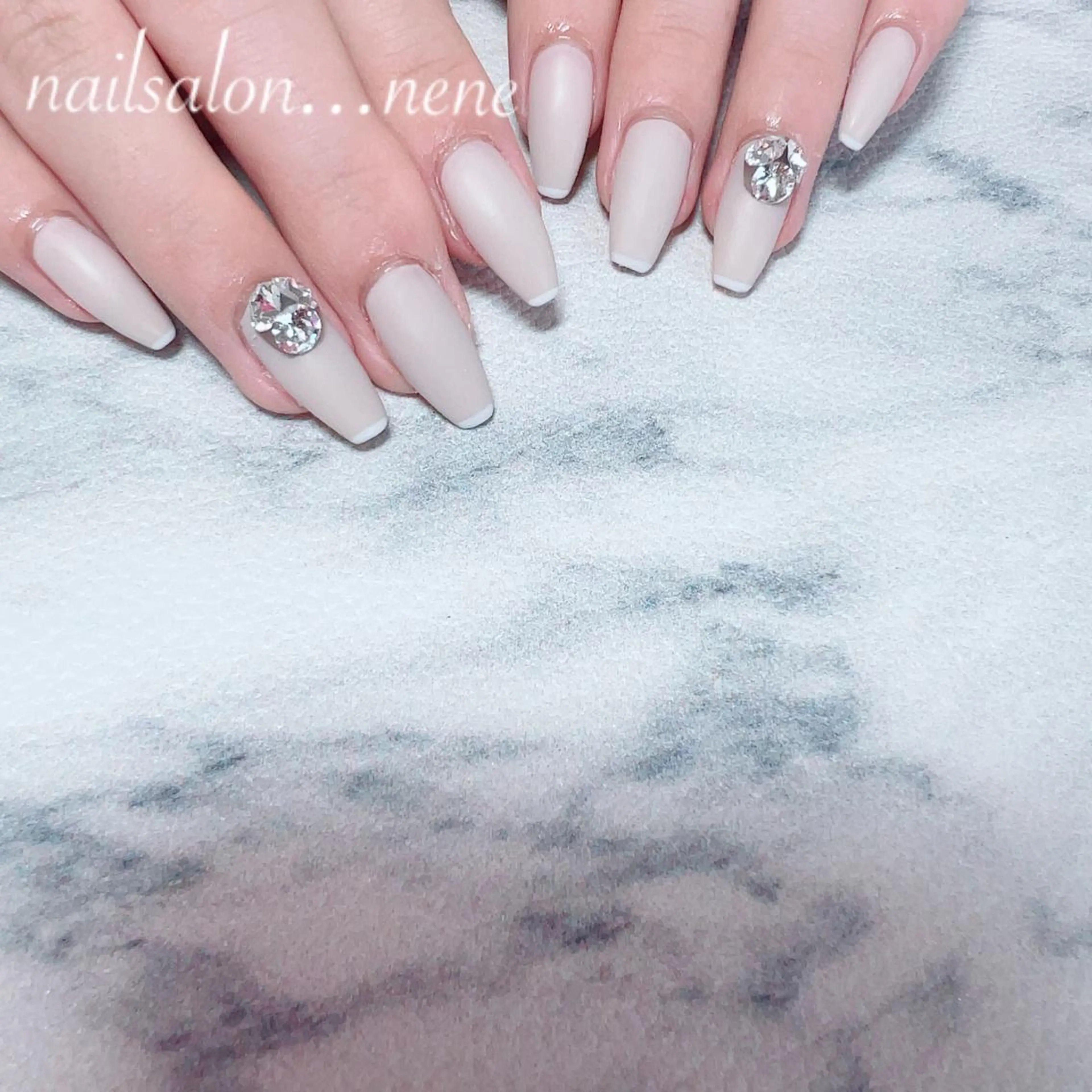 ネイル マットネイル nailsalon ...neneのネイルデザイン